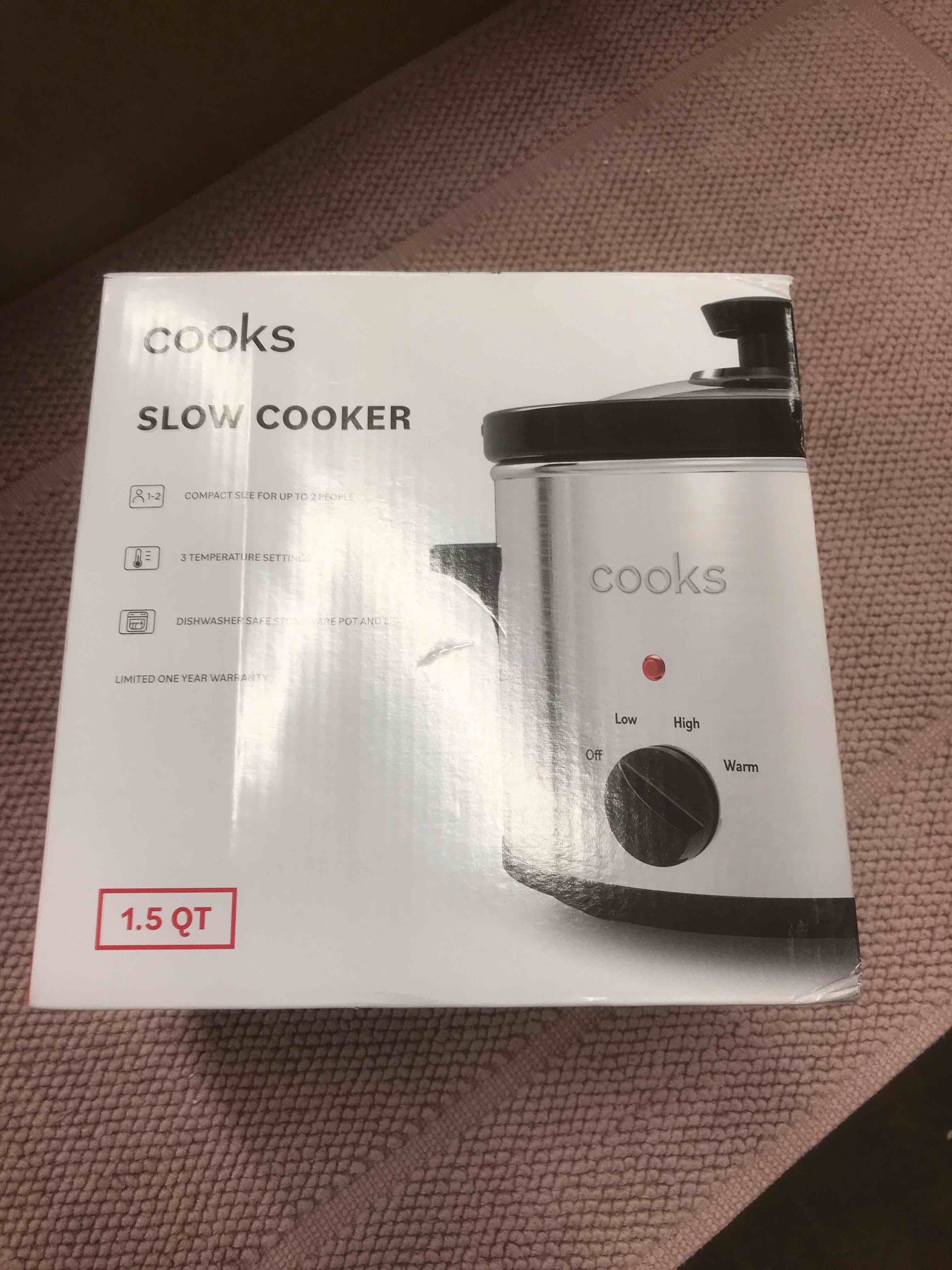 cooks Slow Cooker 1.5 QT