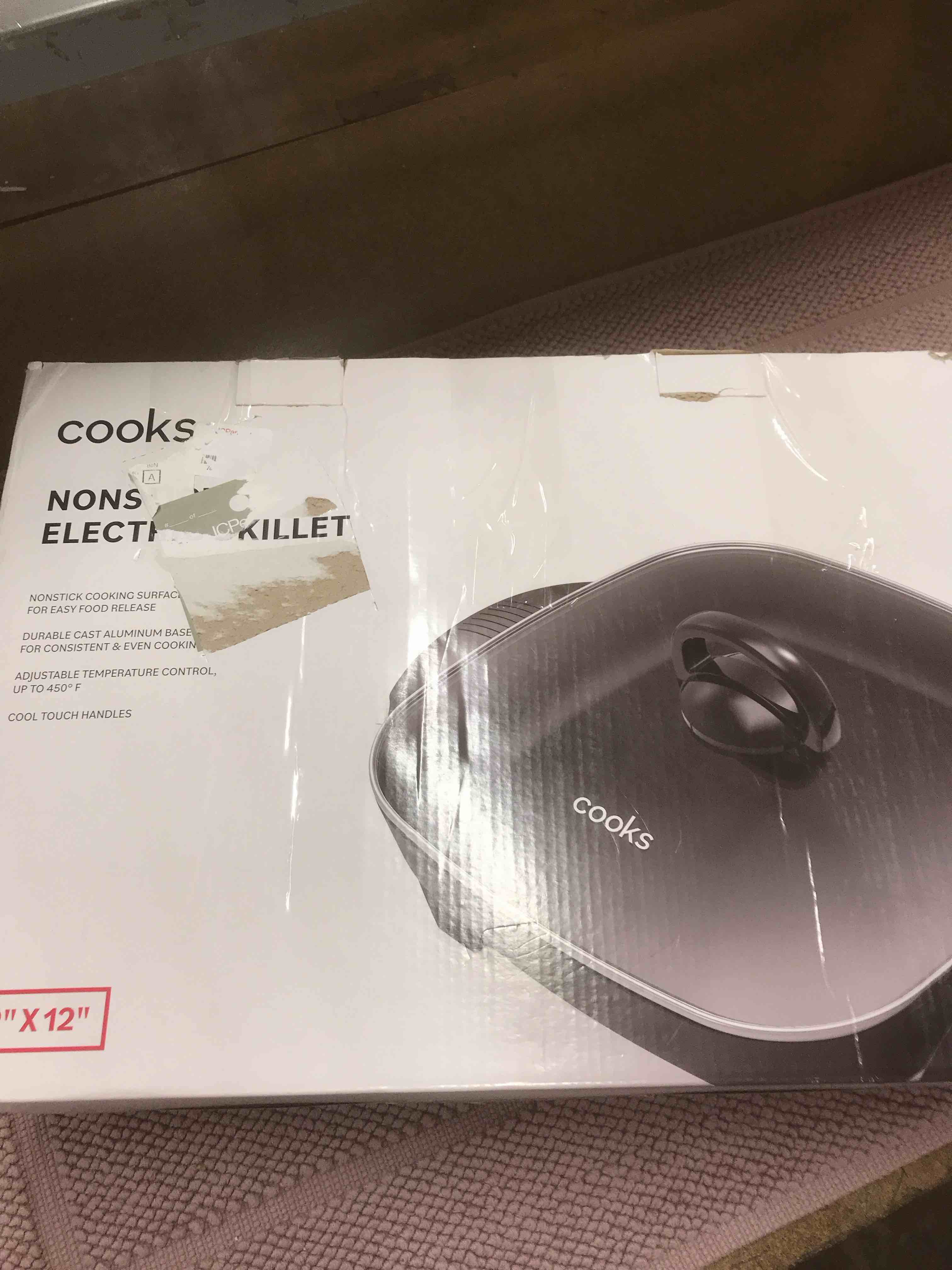 cooks Nonstick Electric Skillet 
