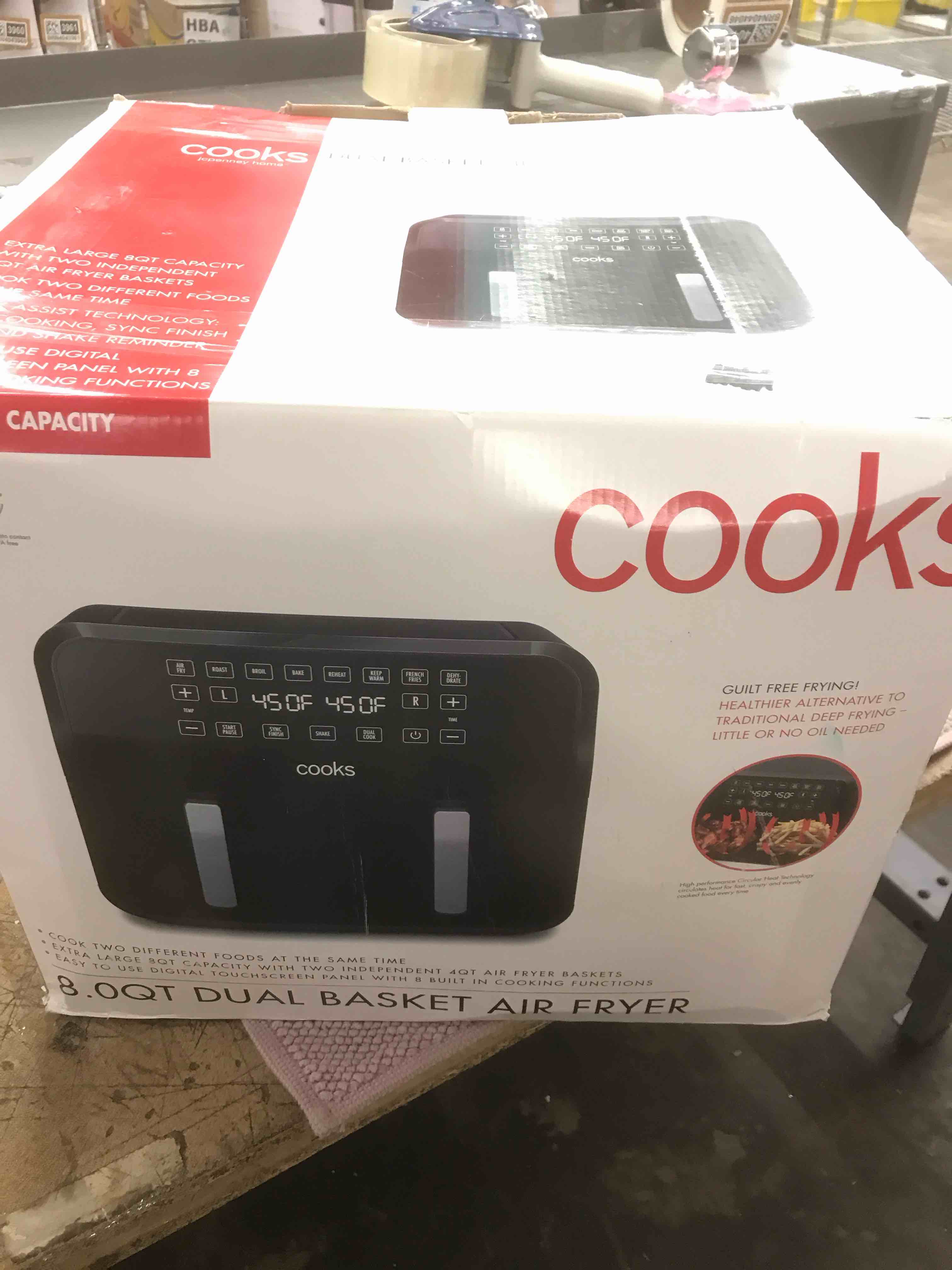 cooks Dual Basket Air Fryer