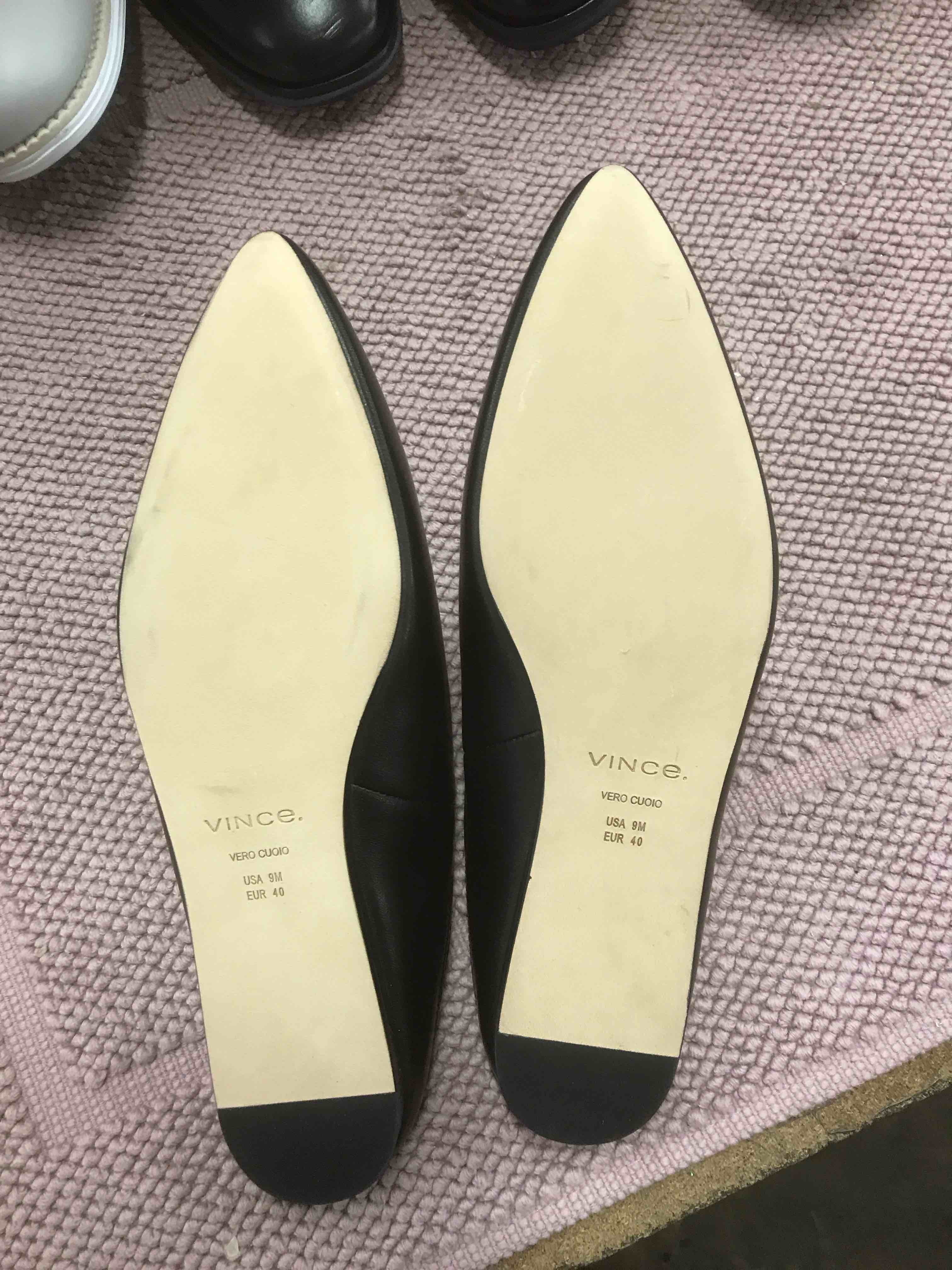 Condition photo showing As Is for Vince Women’s Shoes.    Size 9
