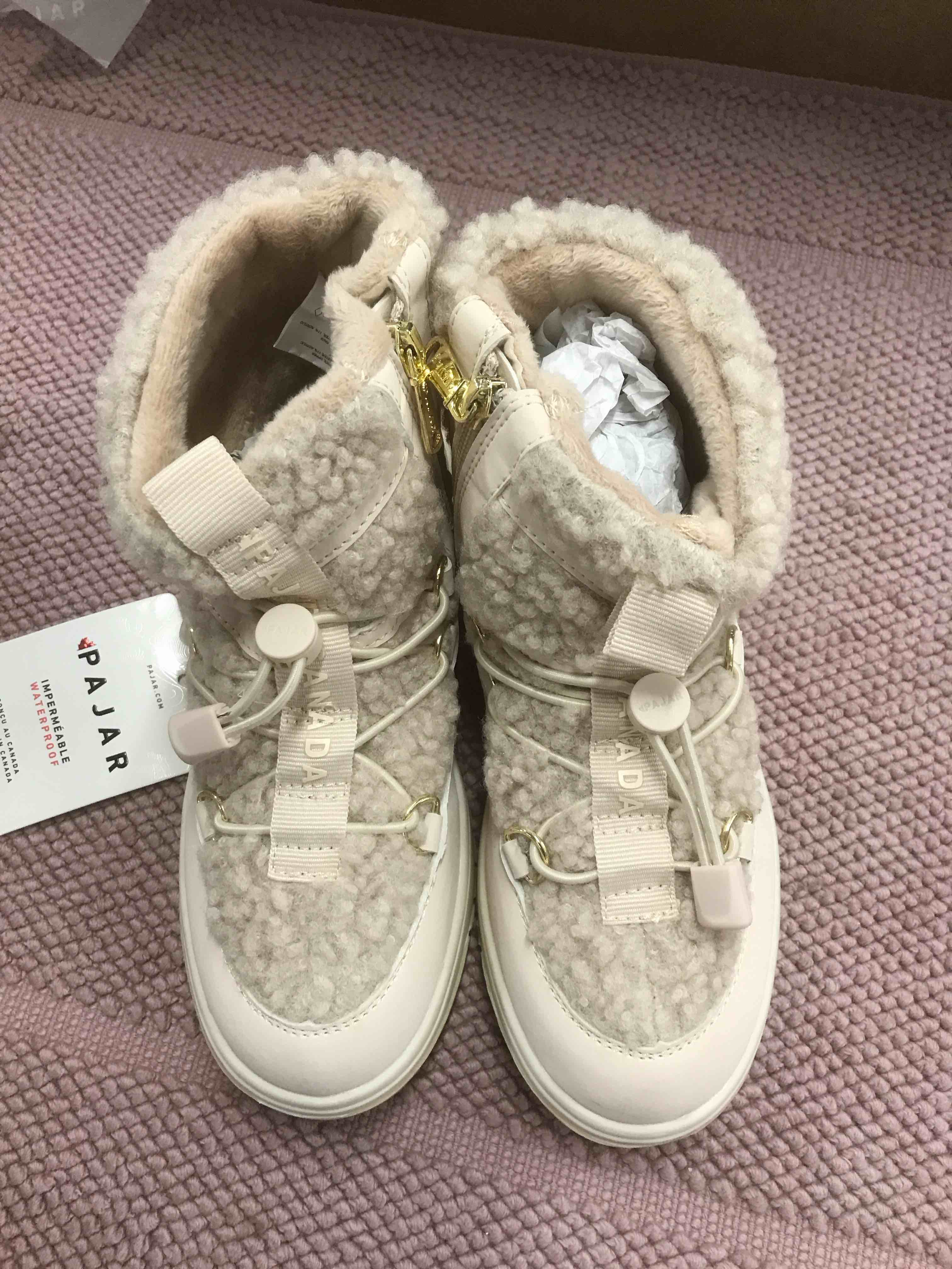 Pajar Janie Kids shoes - color : light nude