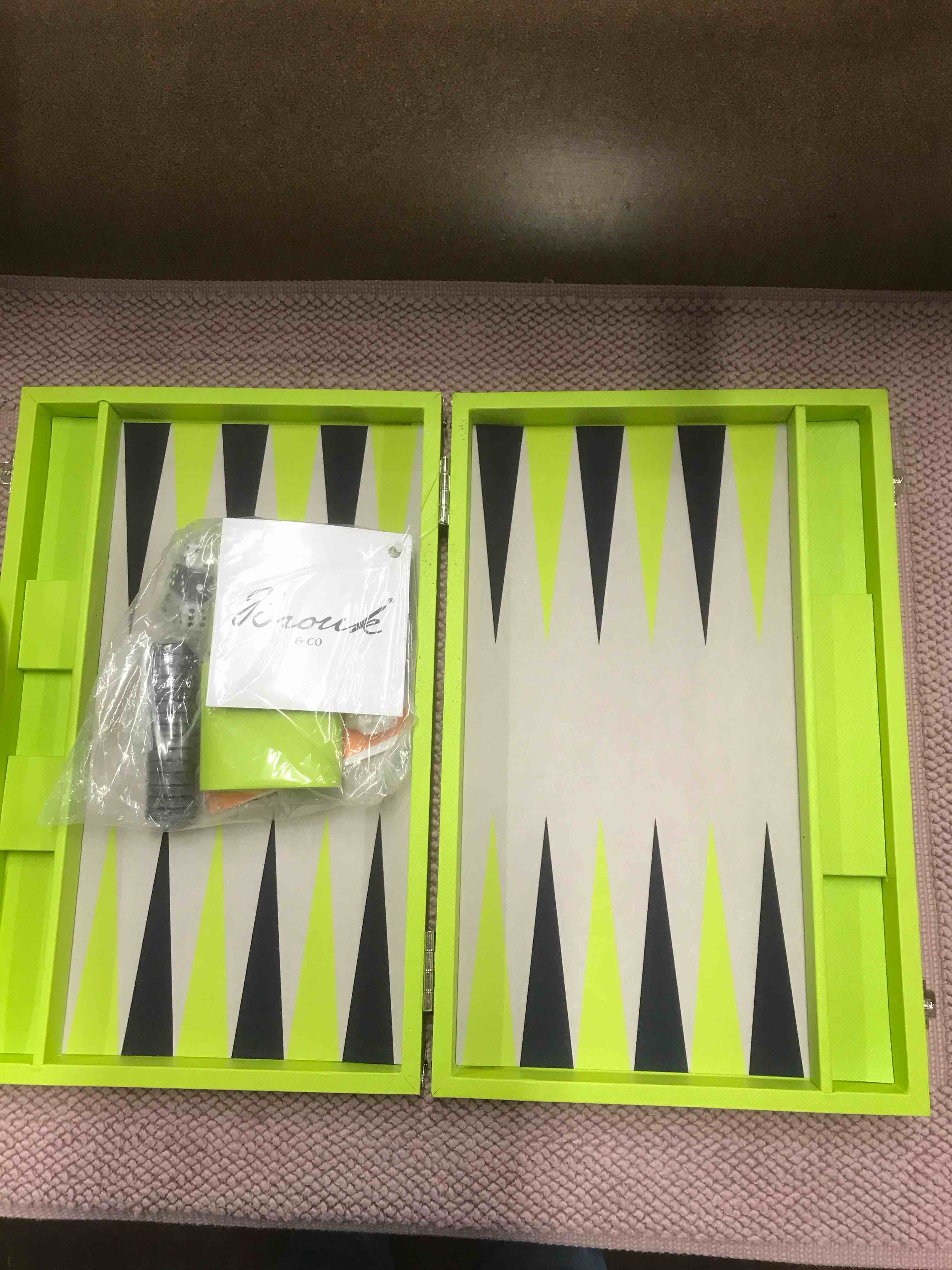 Brock & Co backgammon case