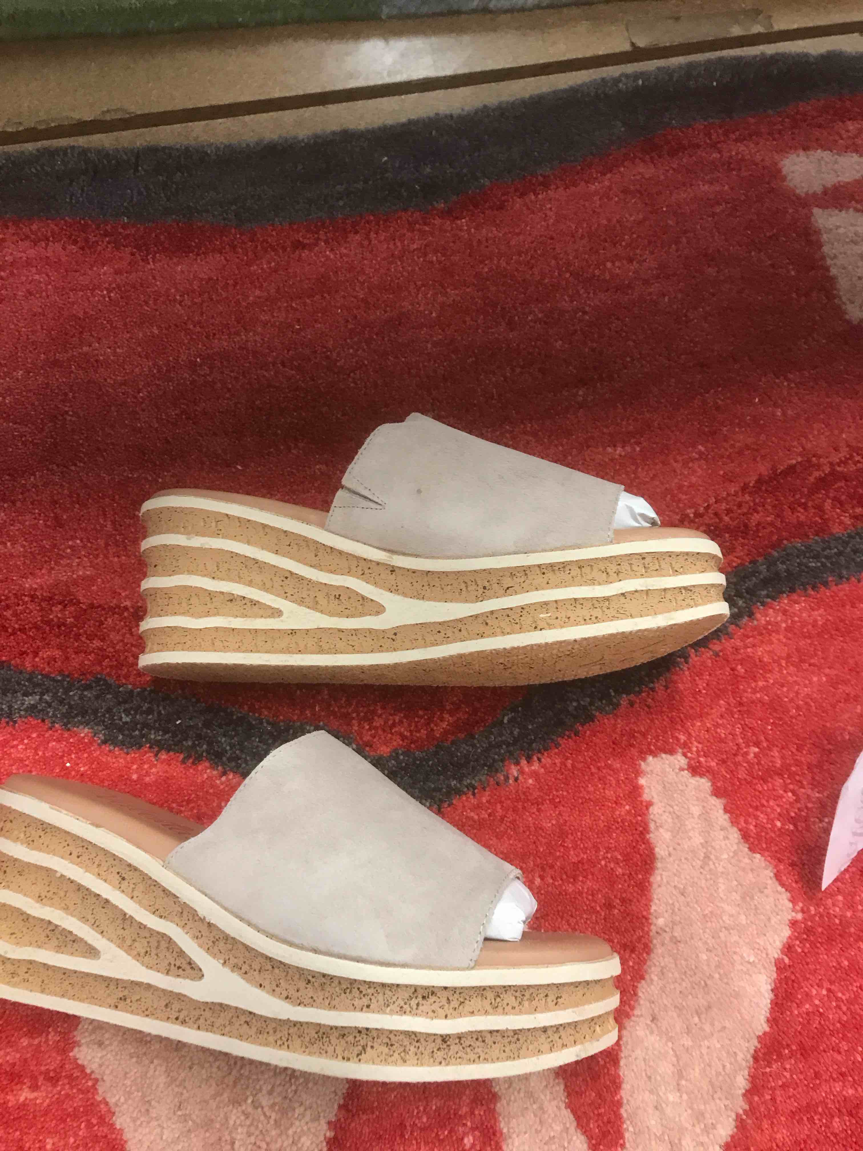 Condition photo showing As Is for Valeria’s Women’s Shoes.    Size 7.5