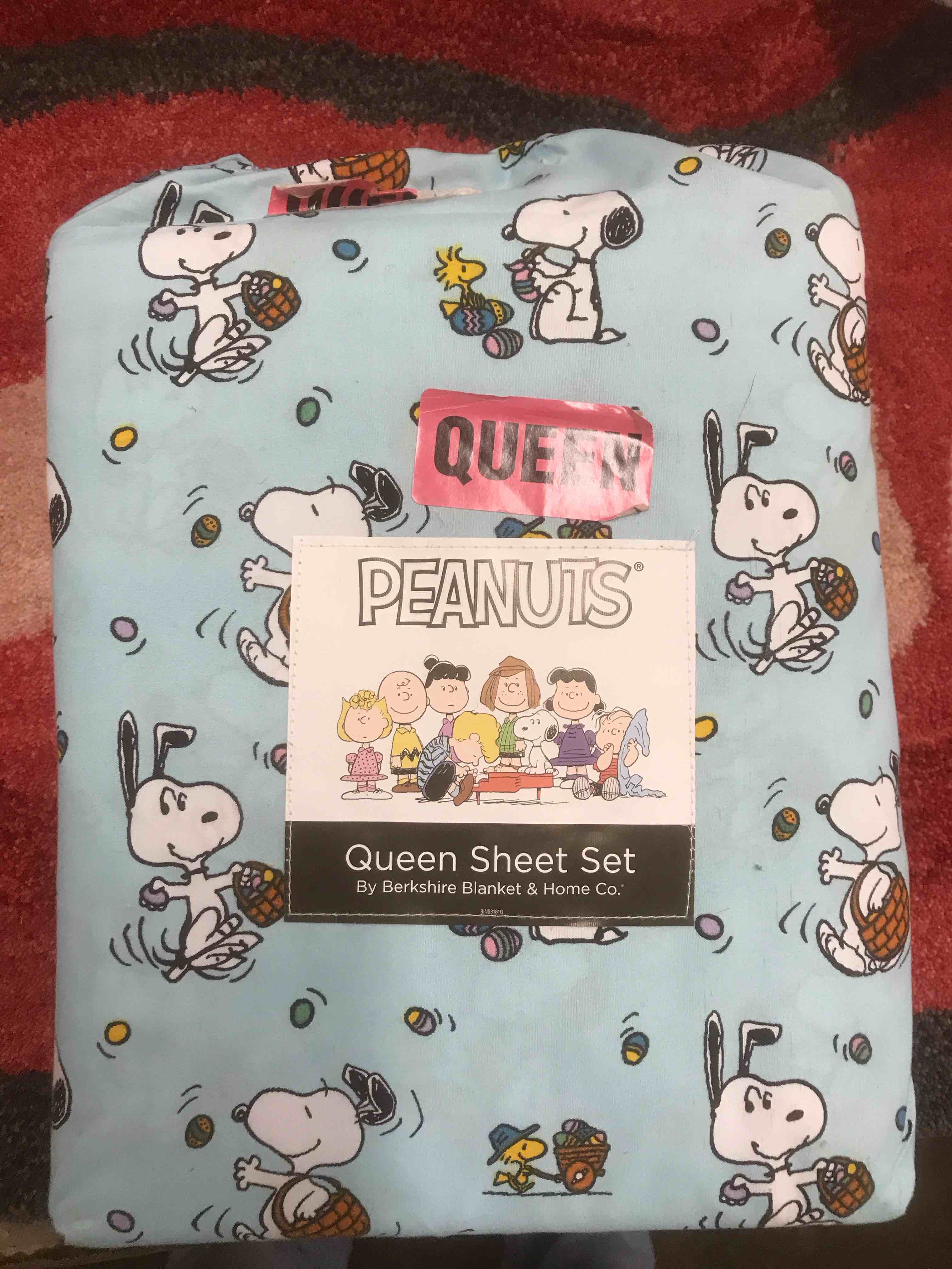 Condition photo showing New/Like New for Peanuts Queen Size Sheet Set