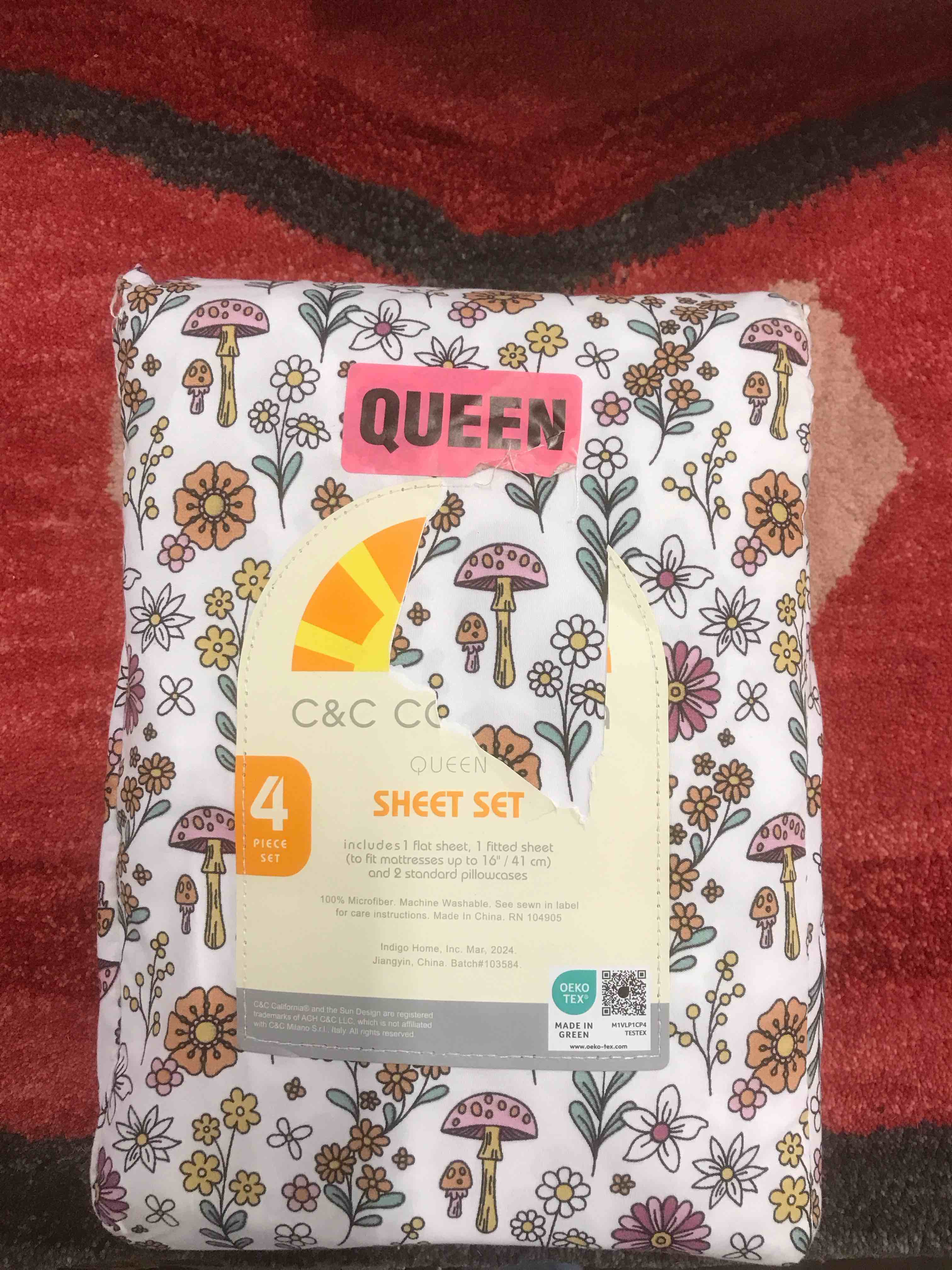 Queen Size Sheet Set