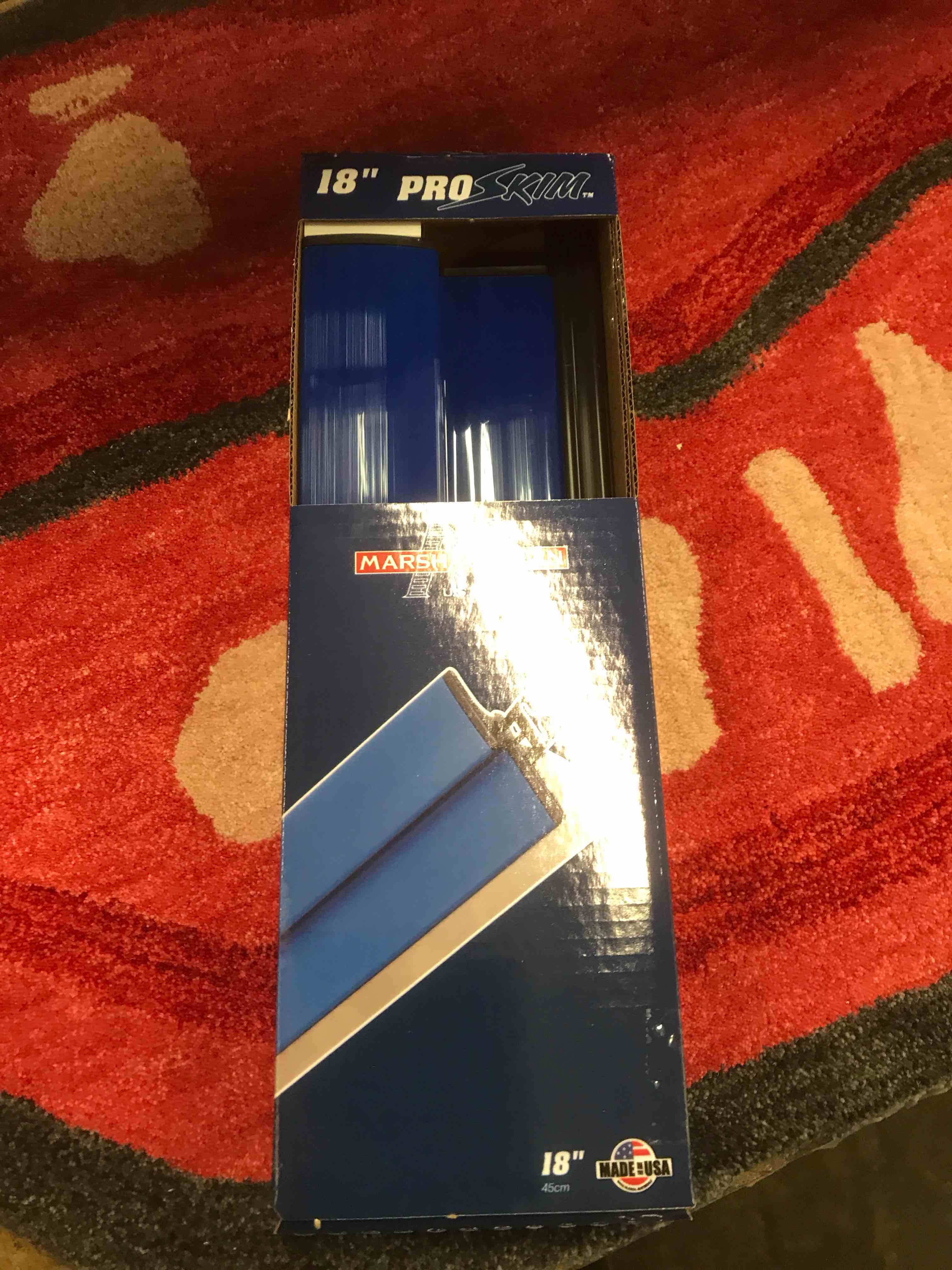 Condition photo showing New/Like New for MARSHALLTOWN ProSkim 18  Drywall Tool  Ultra-Smooth Finish  Skimming Blades  Lightweight Finishing Tools  Made in the USA  SKIM45