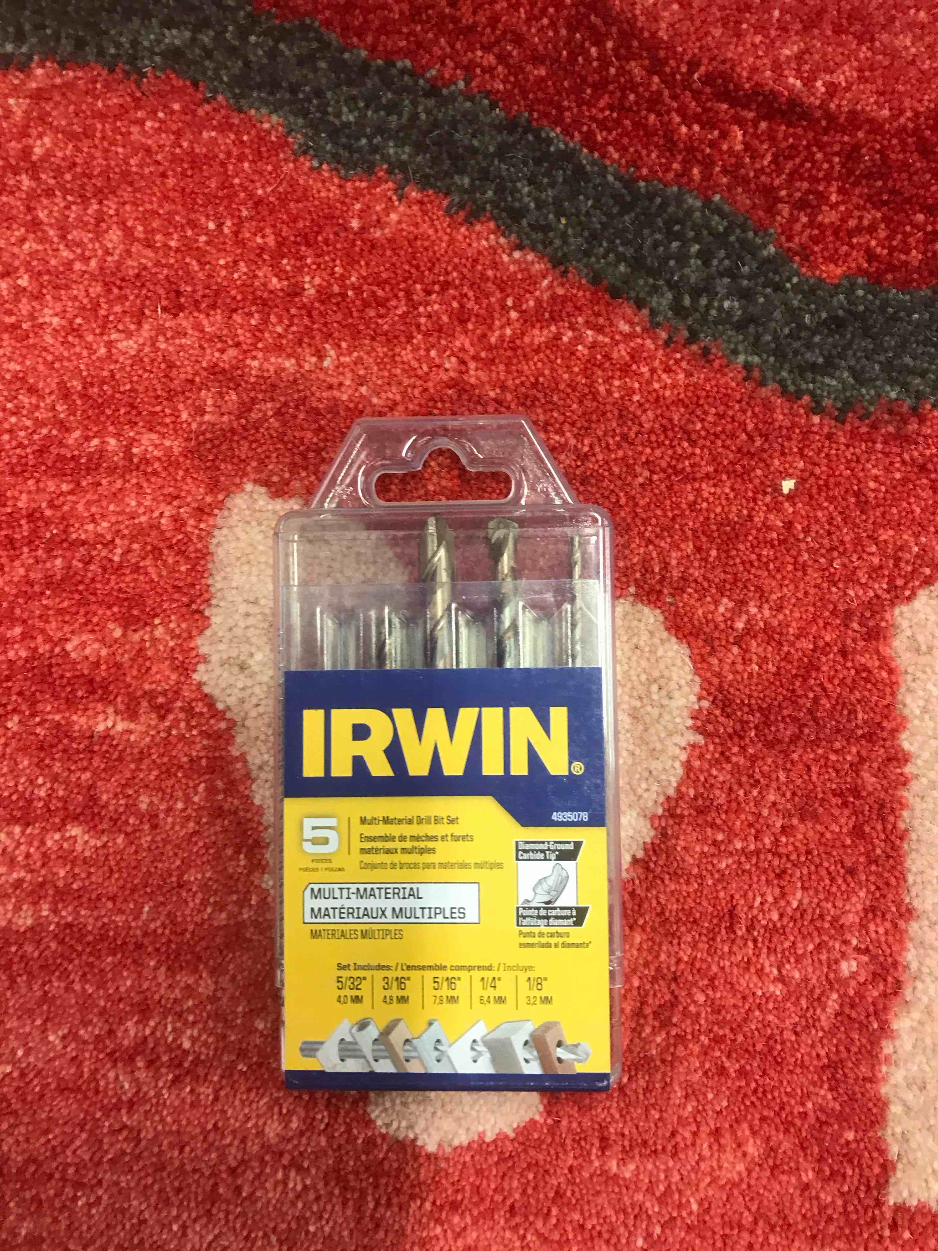 Condition photo showing New/Like New for Stanley Products Multi-Material Drill Bit Sets -  5PK (585-4935078)