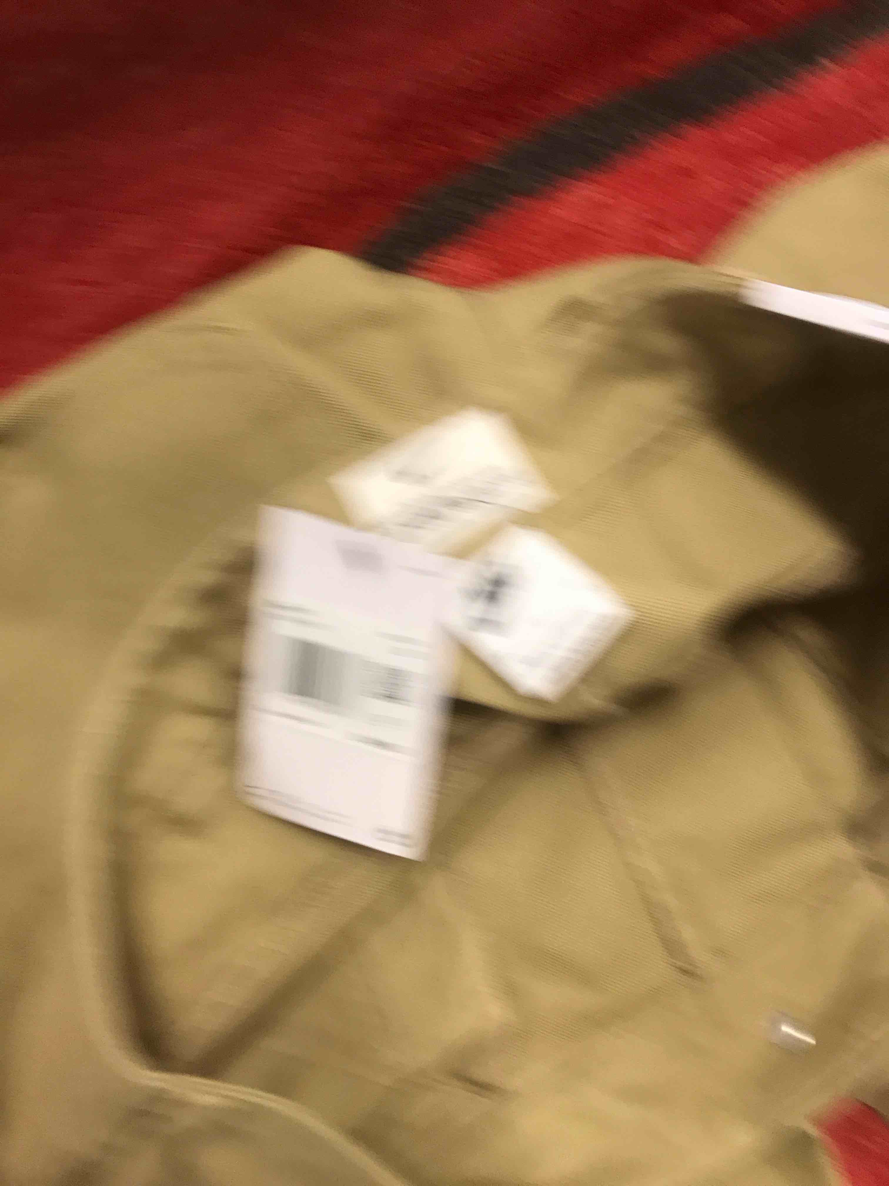 Condition photo showing New/Like New for Nike Life Men's Carpenter Pants (HJ8478-297, Parachute Beige/Desert)