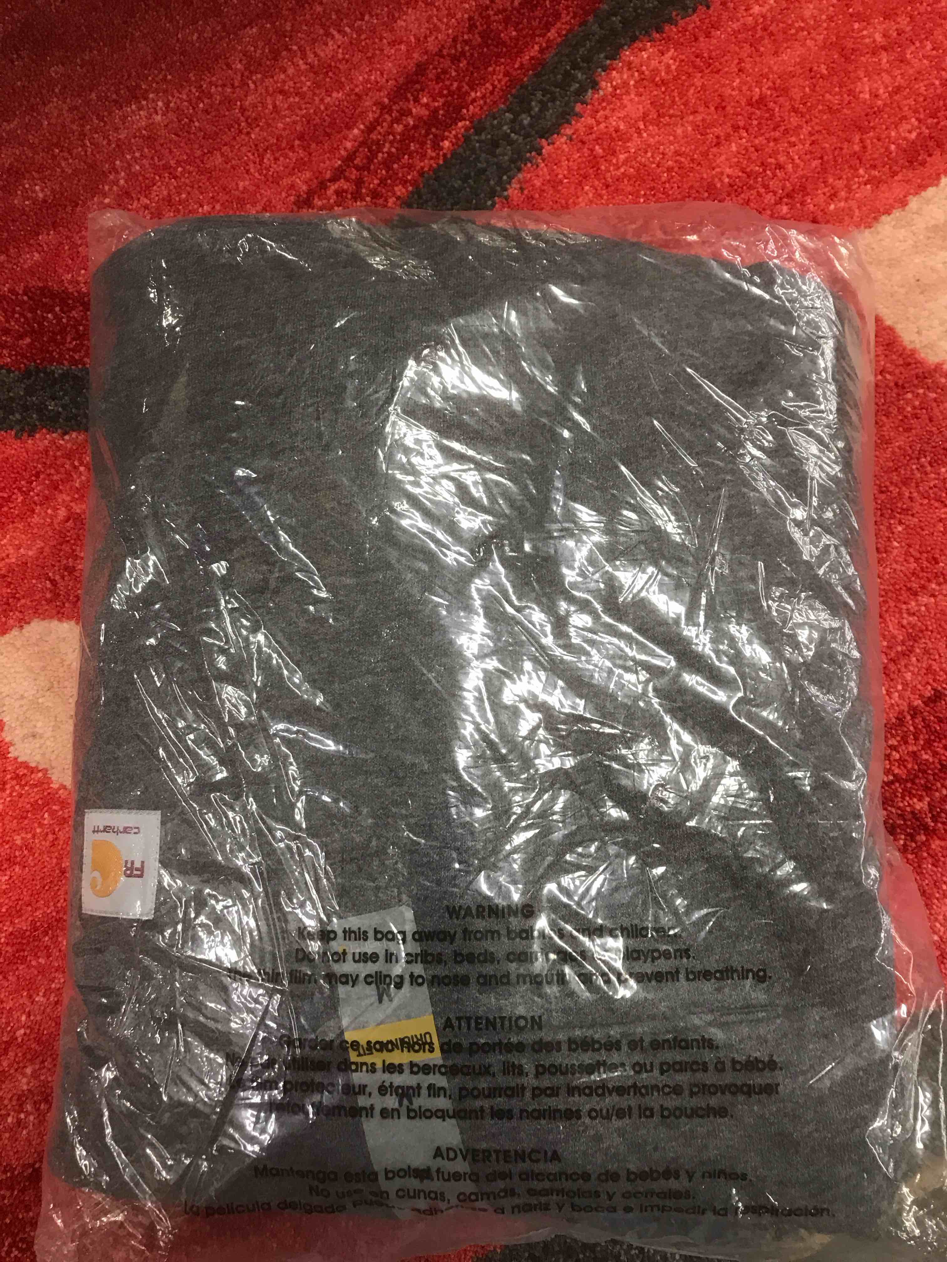 Condition photo showing New/Like New for Carhartt Flame Resistant Hoodie. Men’s Medium 