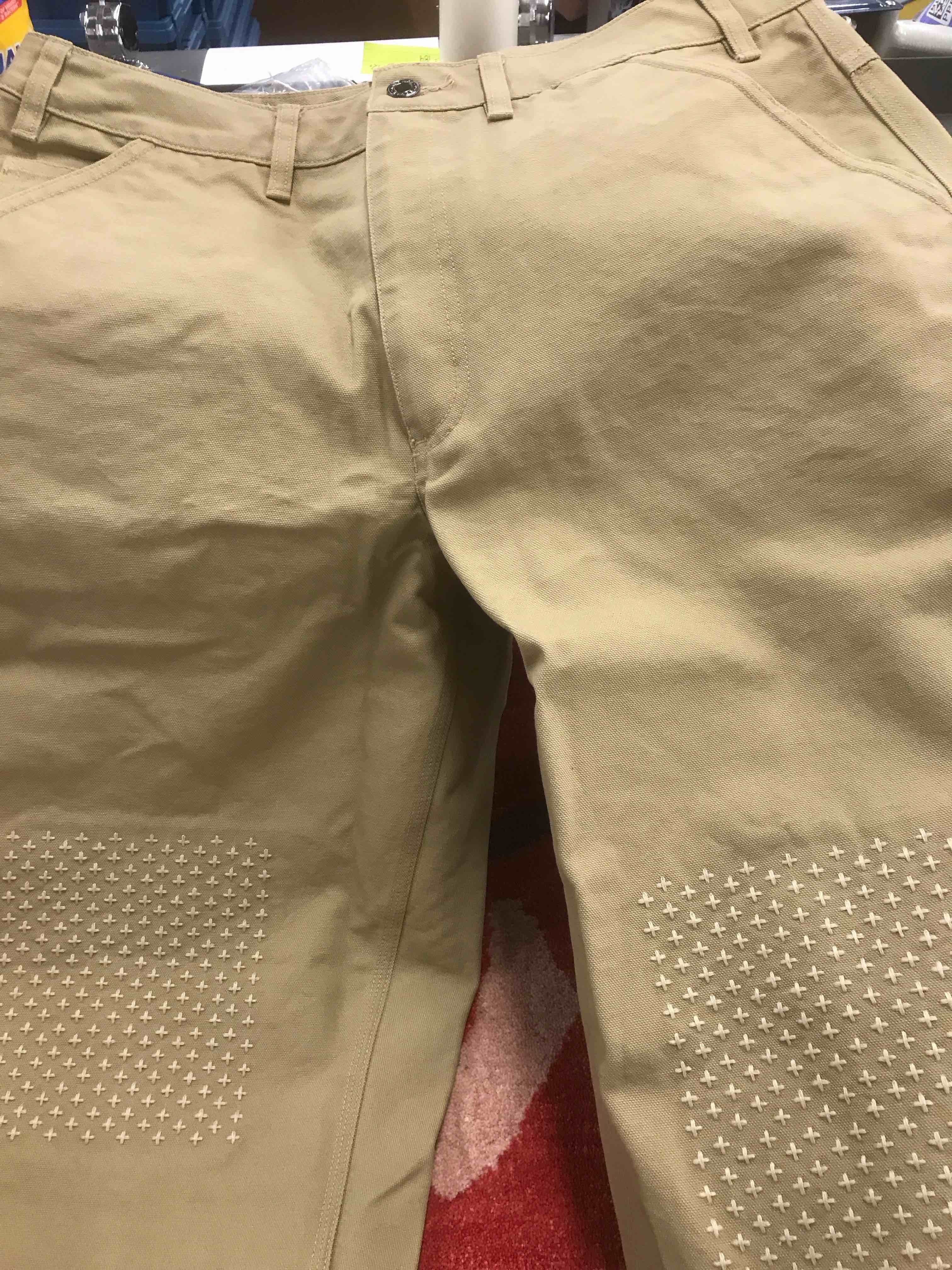 Condition photo showing New/Like New for Nike Life Men's Carpenter Pants (HJ8478-297, Parachute Beige/Desert)Size 34