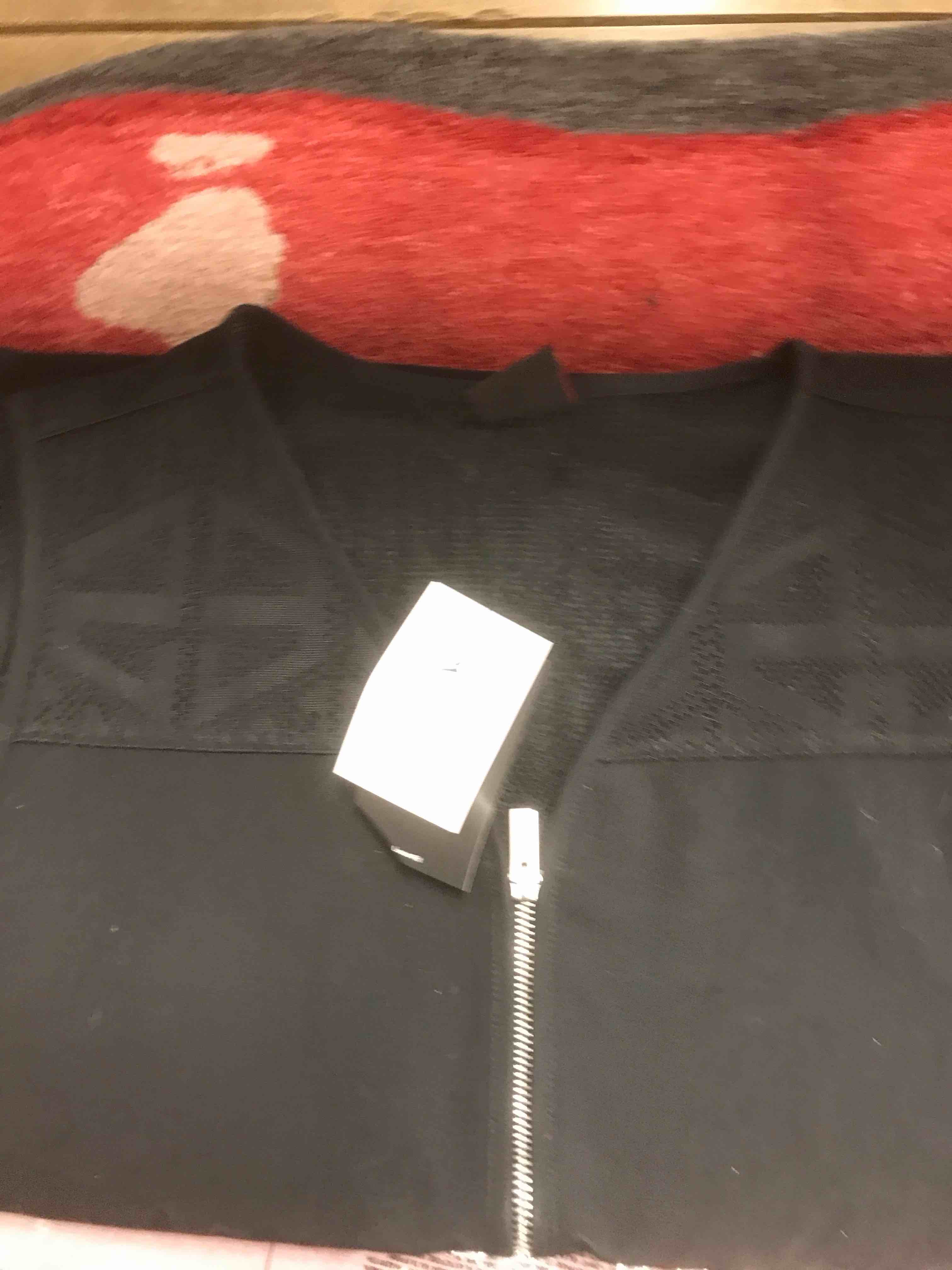 Condition photo showing New/Like New for Jordan Men's Essentials Vest in Black/Black Size XL Canvas/Jacquard