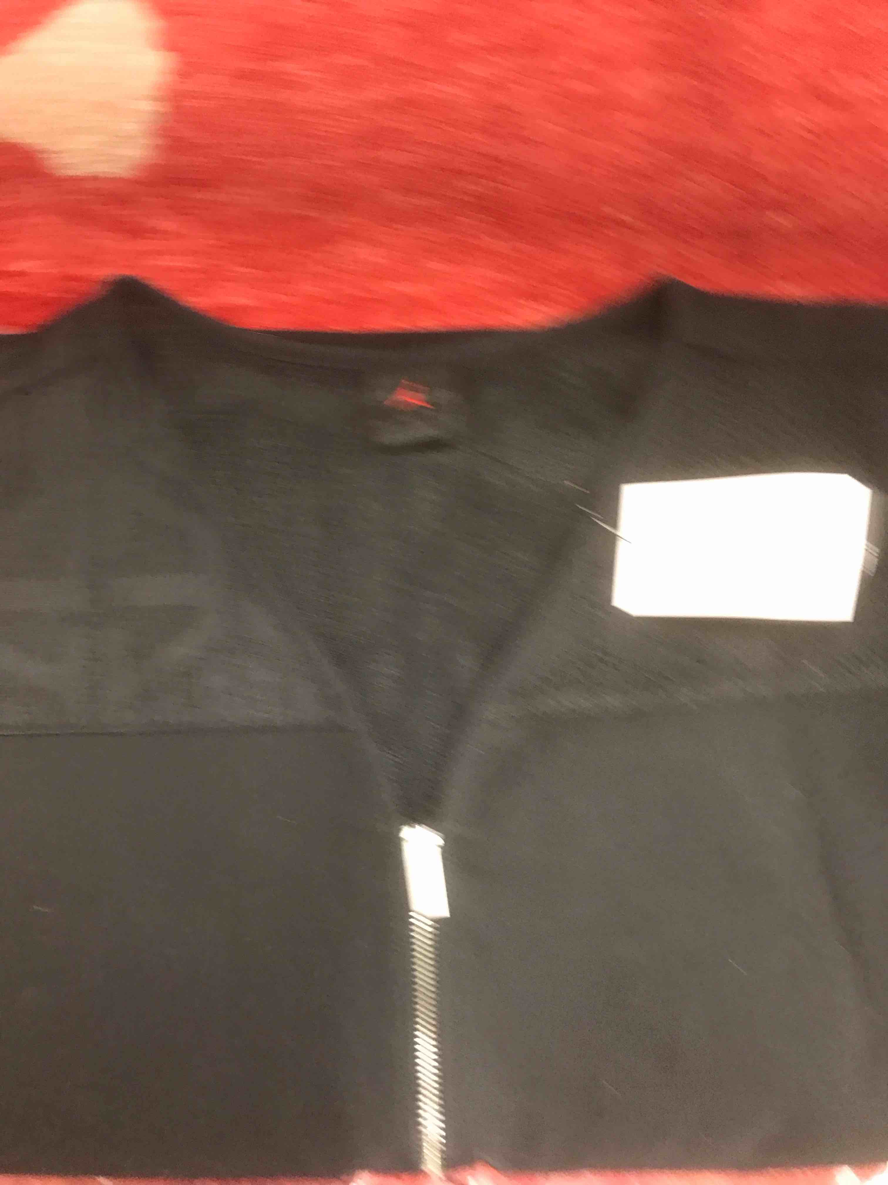 Condition photo showing New/Like New for Jordan Men's Essentials Vest in Black/Black Size XL Canvas/Jacquard