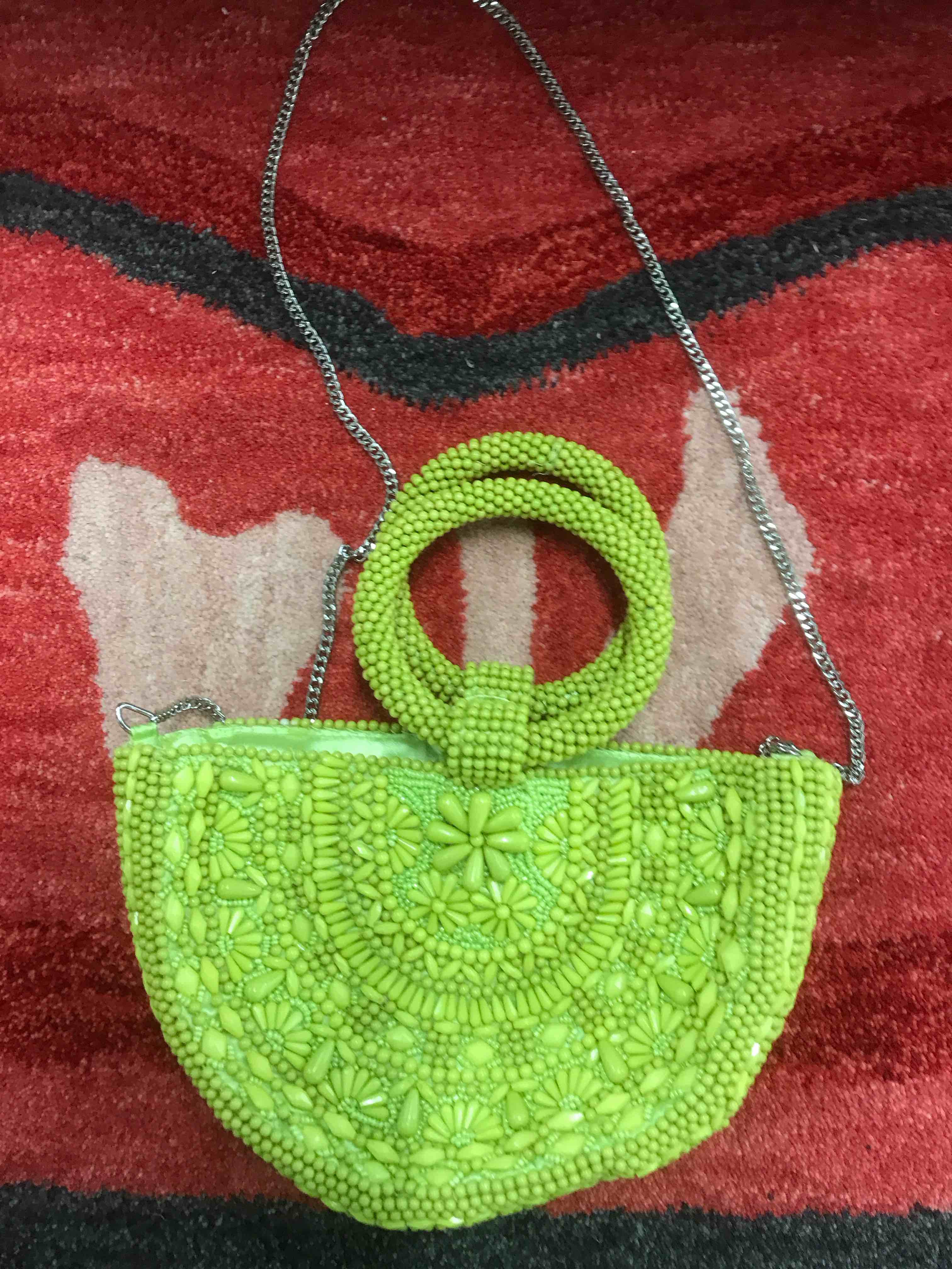 beaded purse