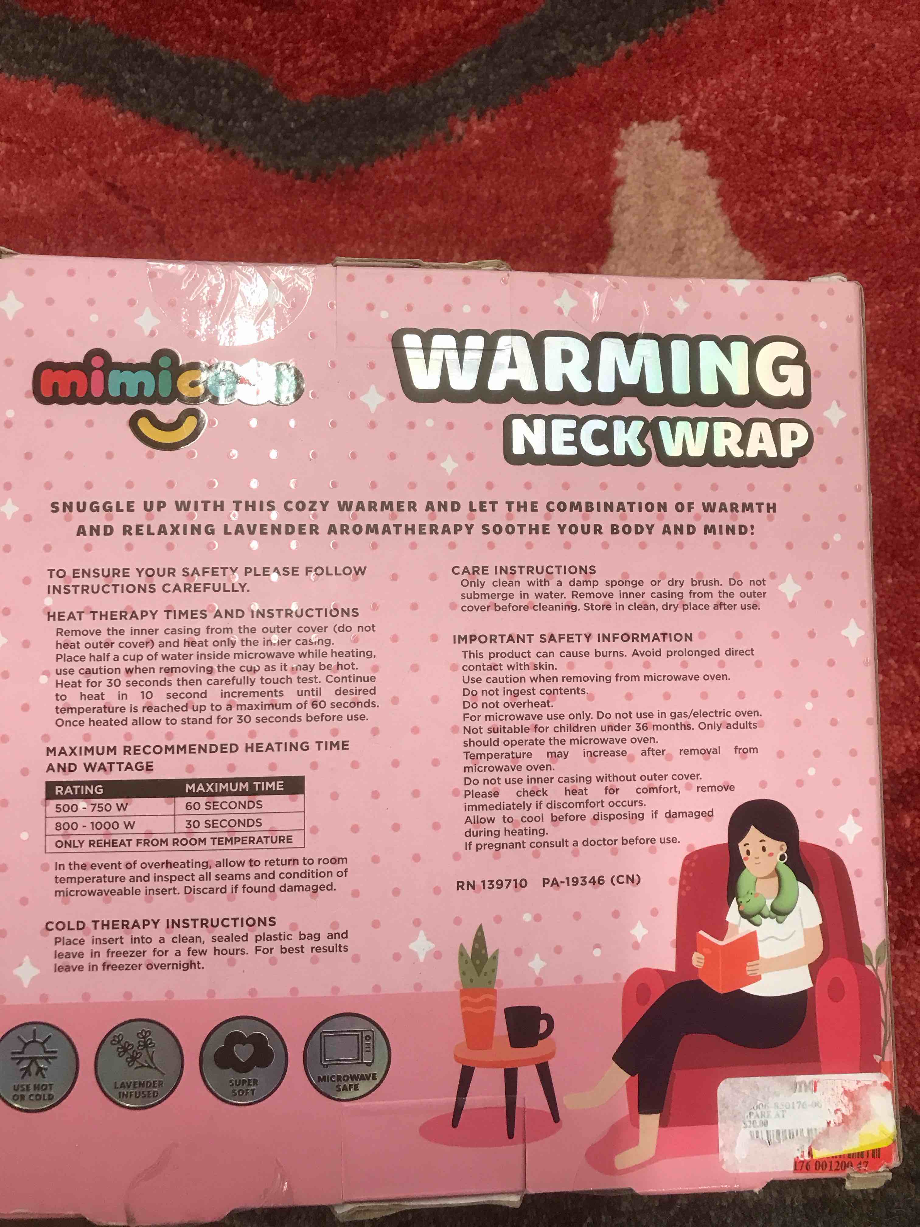 Condition photo showing New/Like New for Warming Neck Wrap