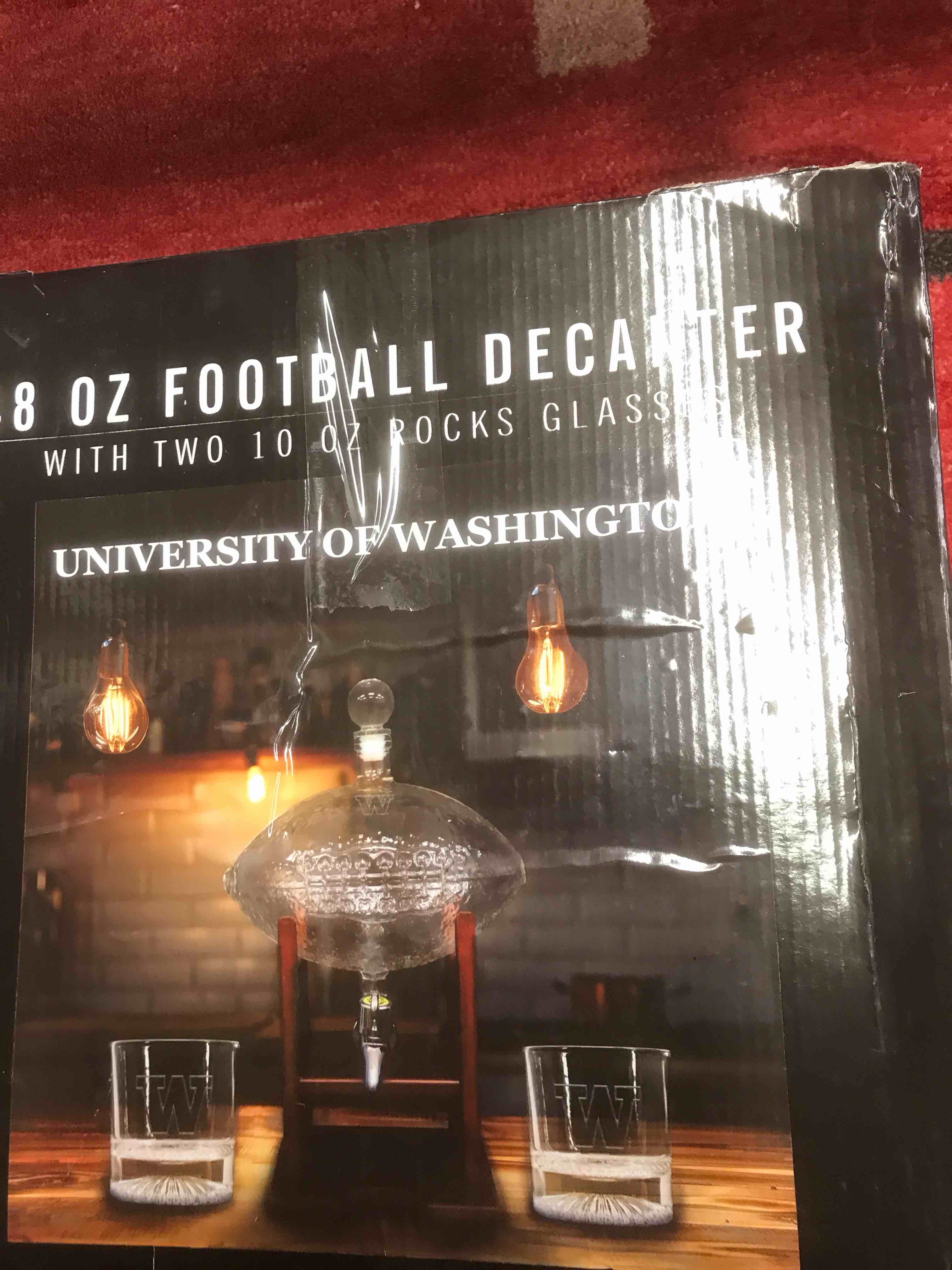Football Decanter University of Washington 