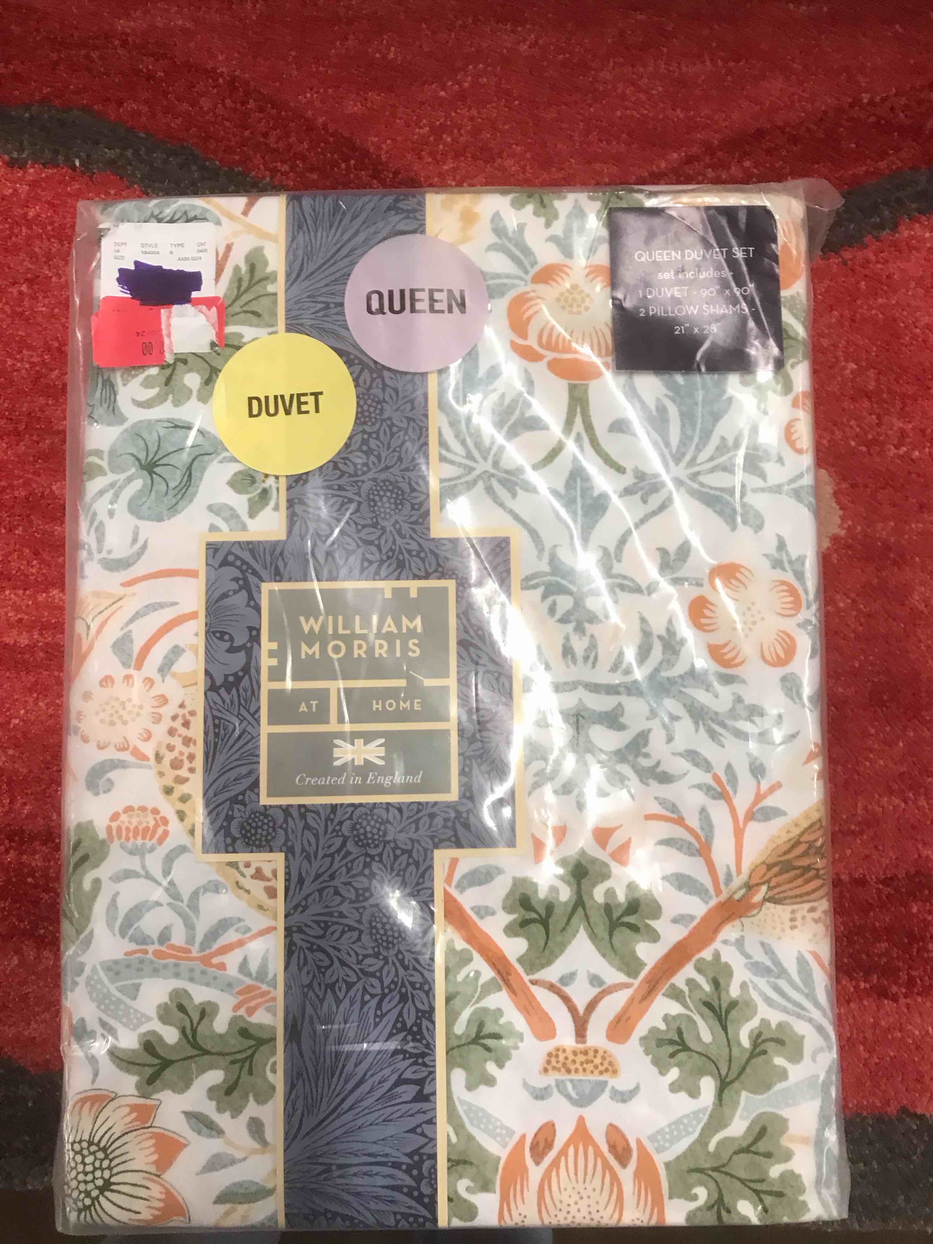 William Morris Queen Sheet Set
