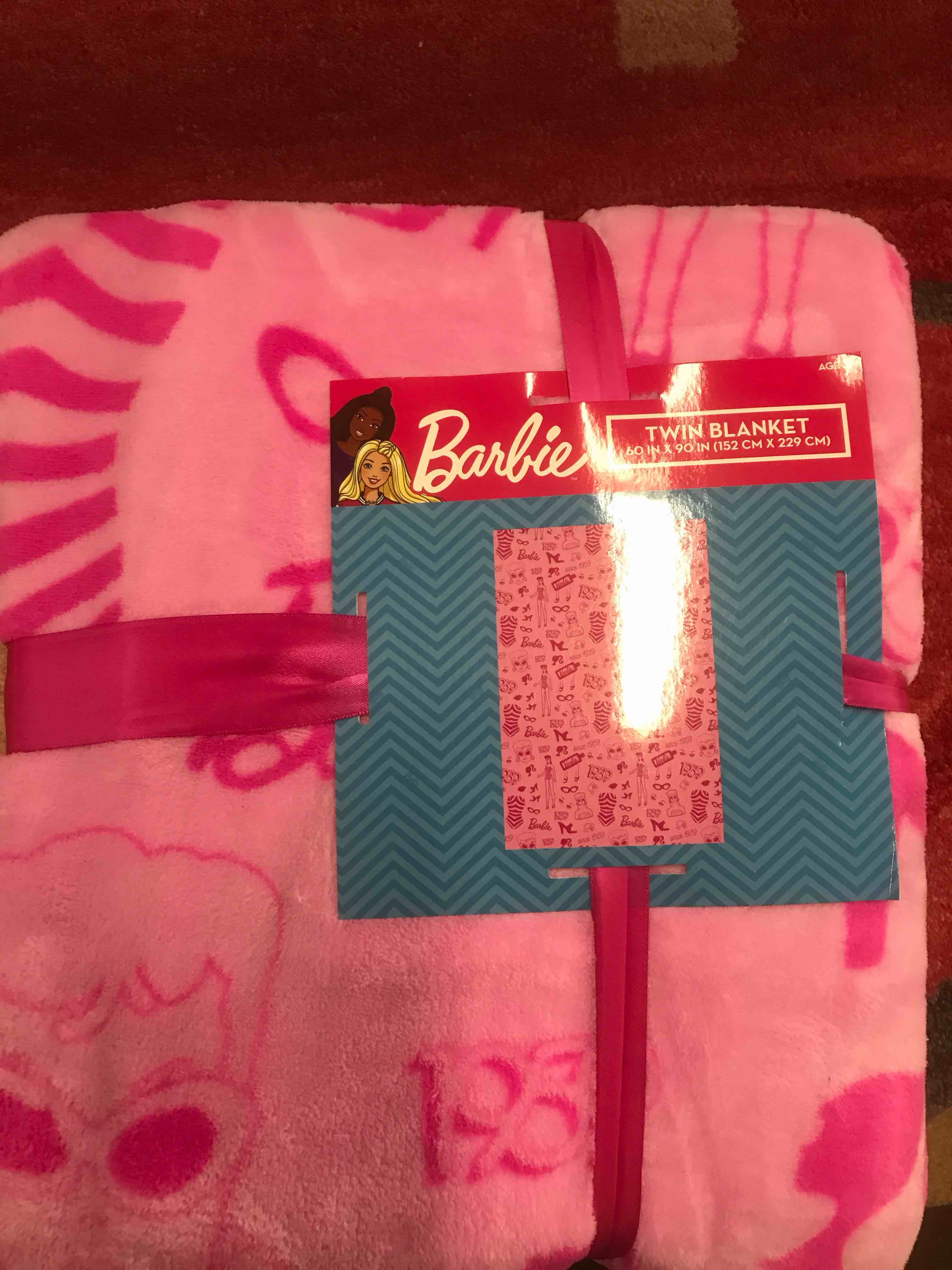 Barbie Twin Blanket