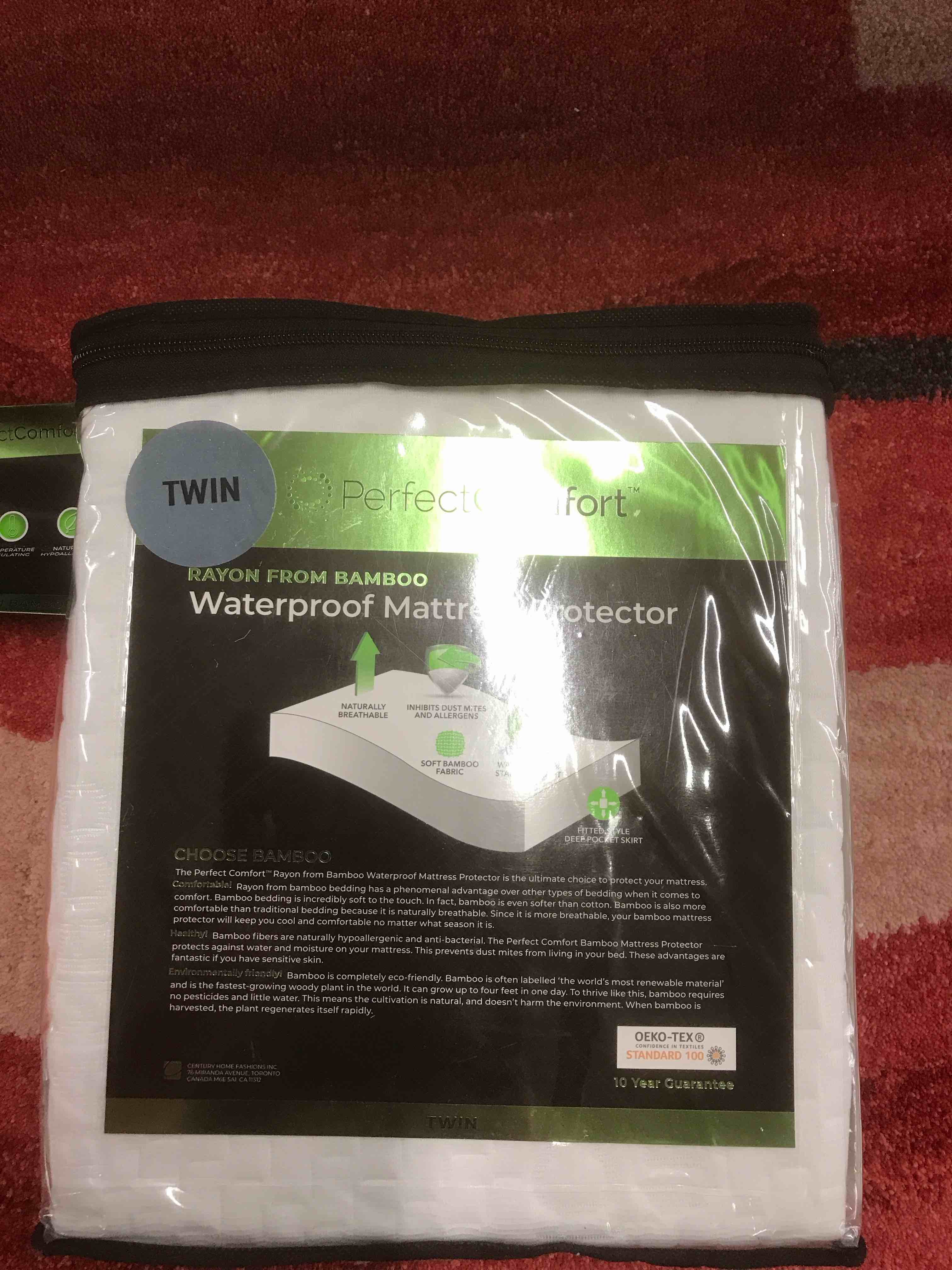 Condition photo showing New/Like New for Twin Waterproof Mattress Protector 