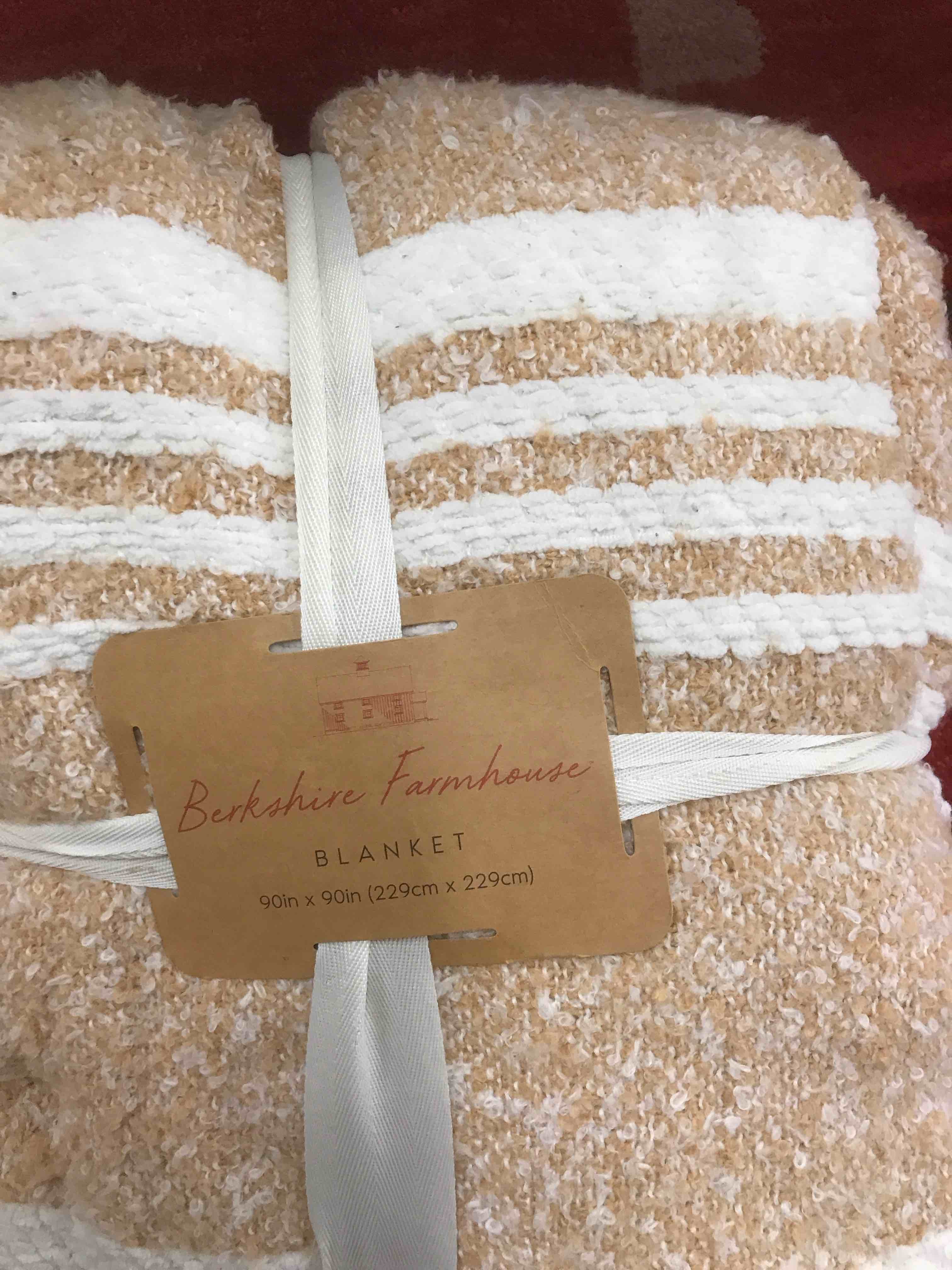 Berkshire Farmhouse Blanket 90” x 90”