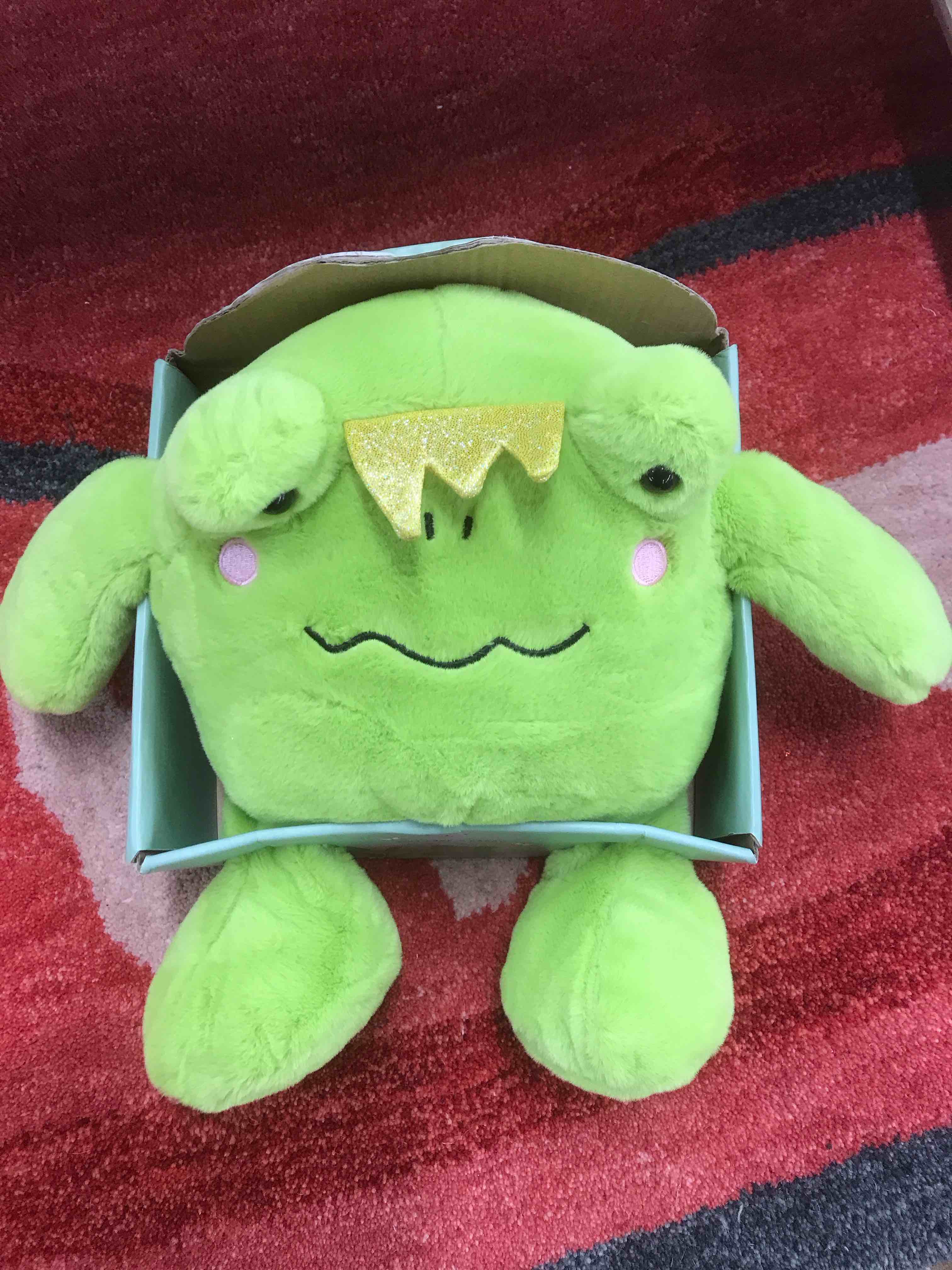 Frog Prince with removable heat pack