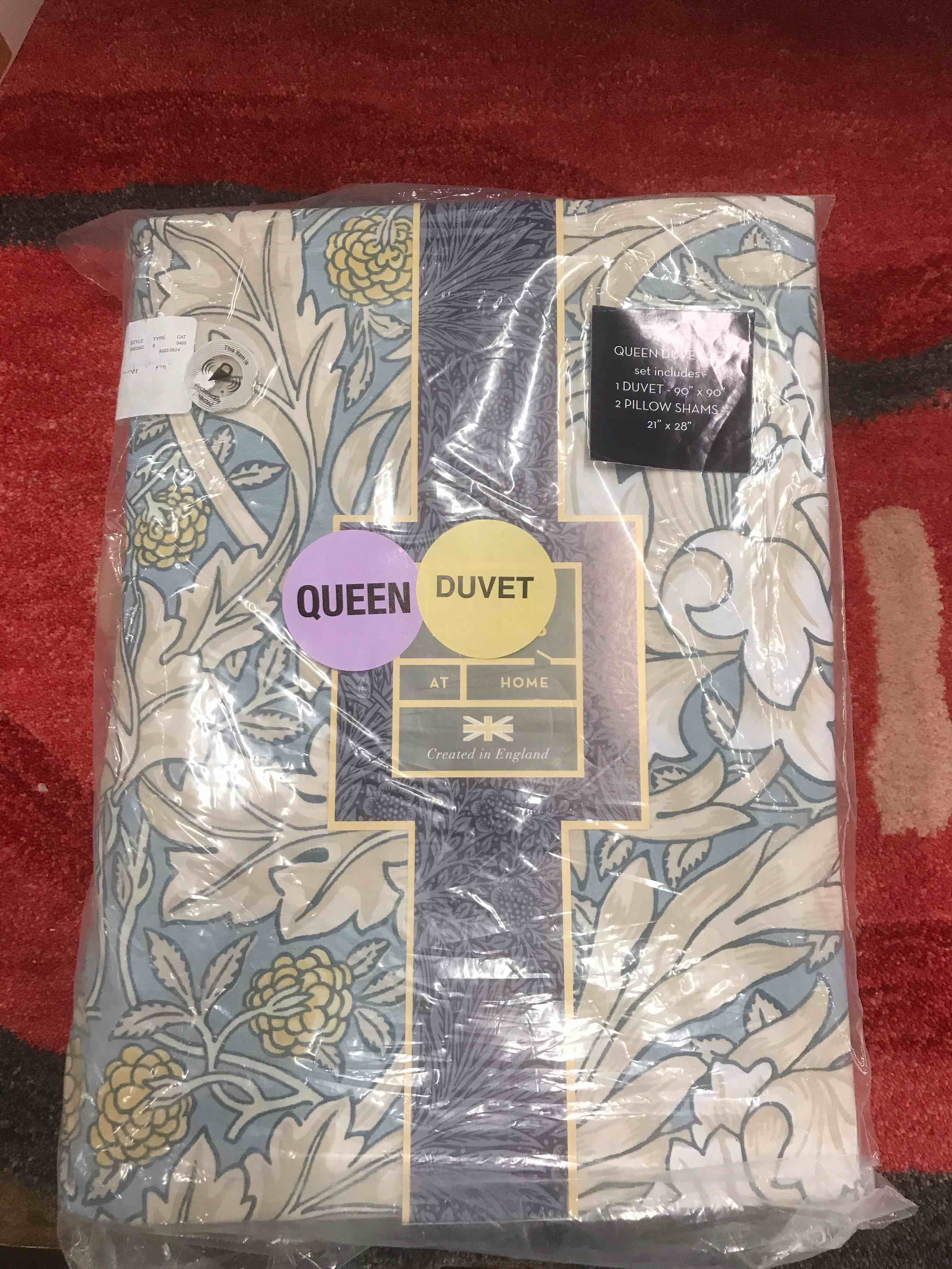 William Morris Queen Duvet Set