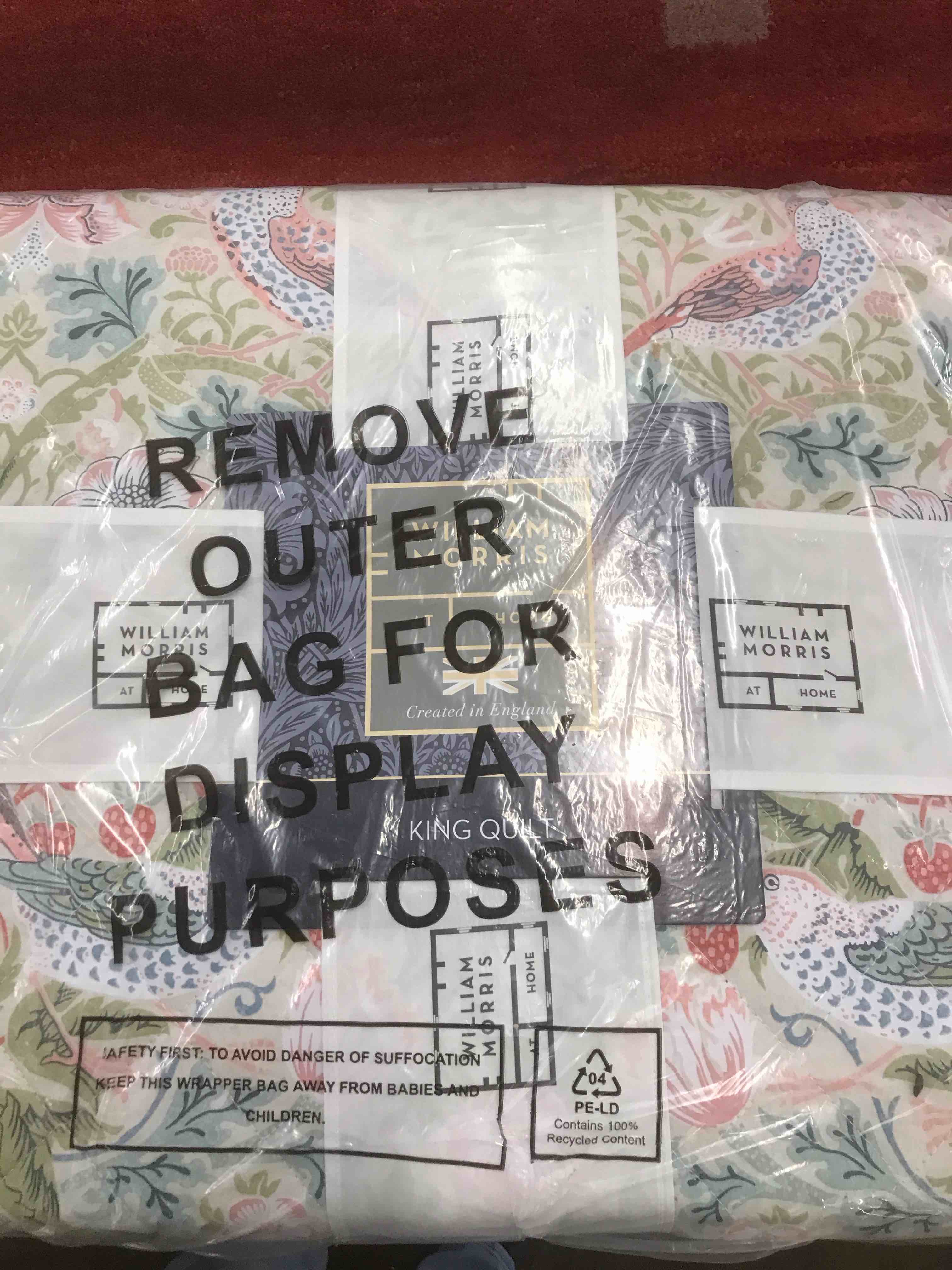 William Morris King Size Quilt