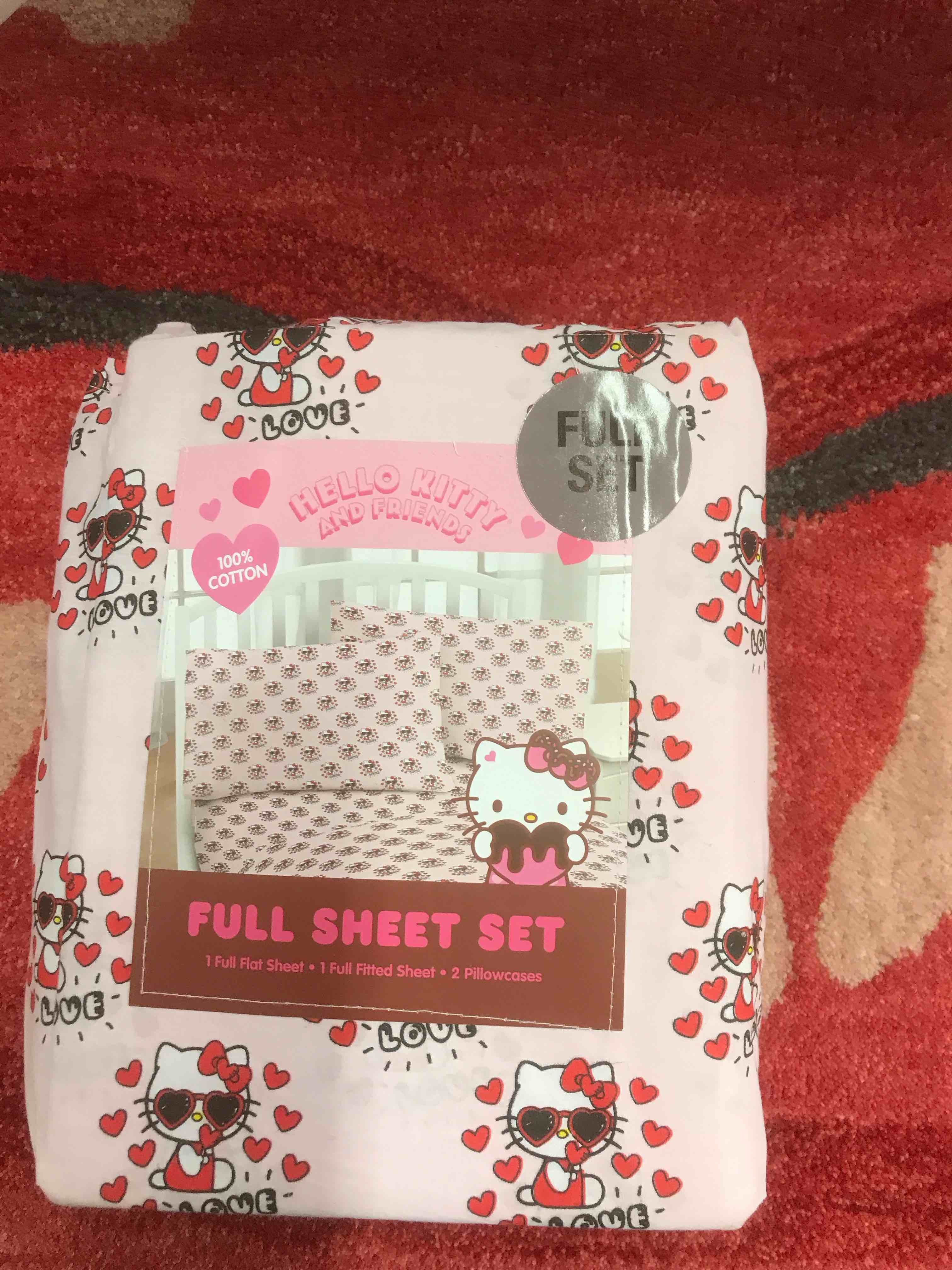 Hello Kitty Full Sheet Set