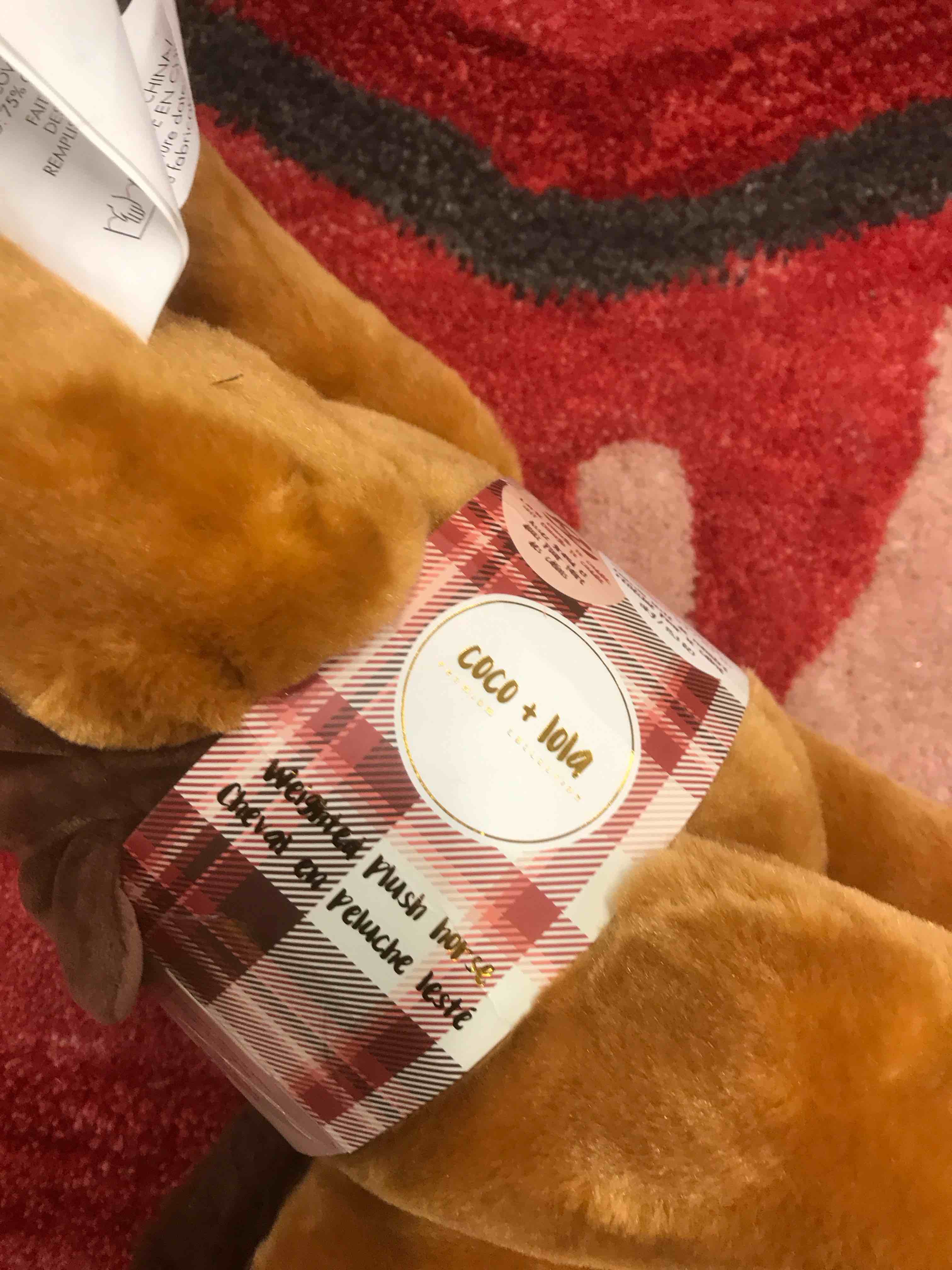 Condition photo showing New/Like New for Weighted Horse Plush