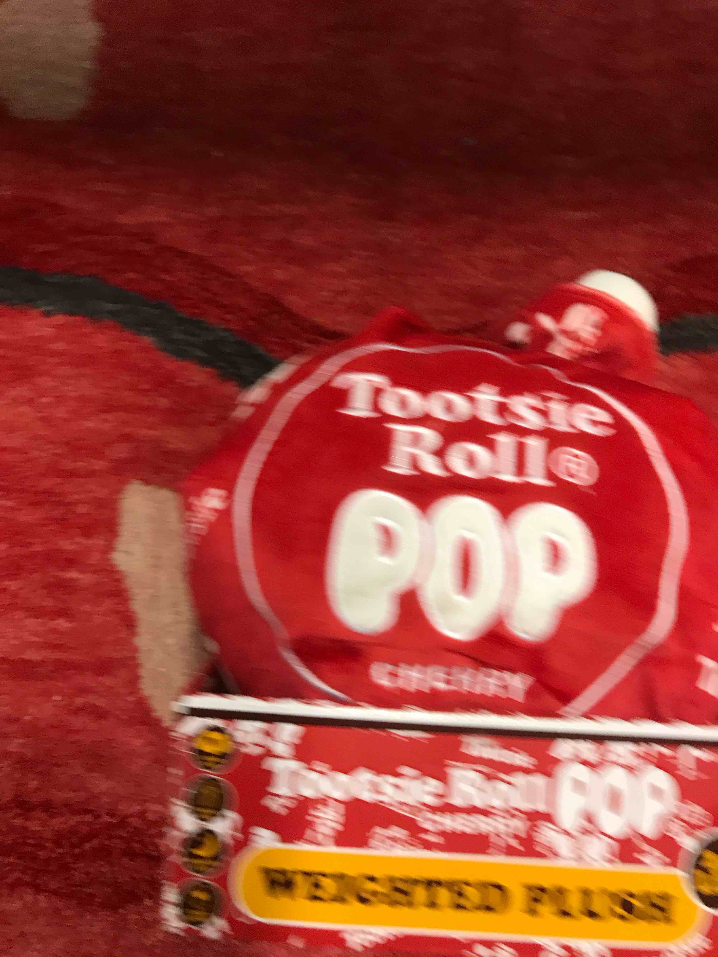 Weighted Plush Tootsie Roll Pop
