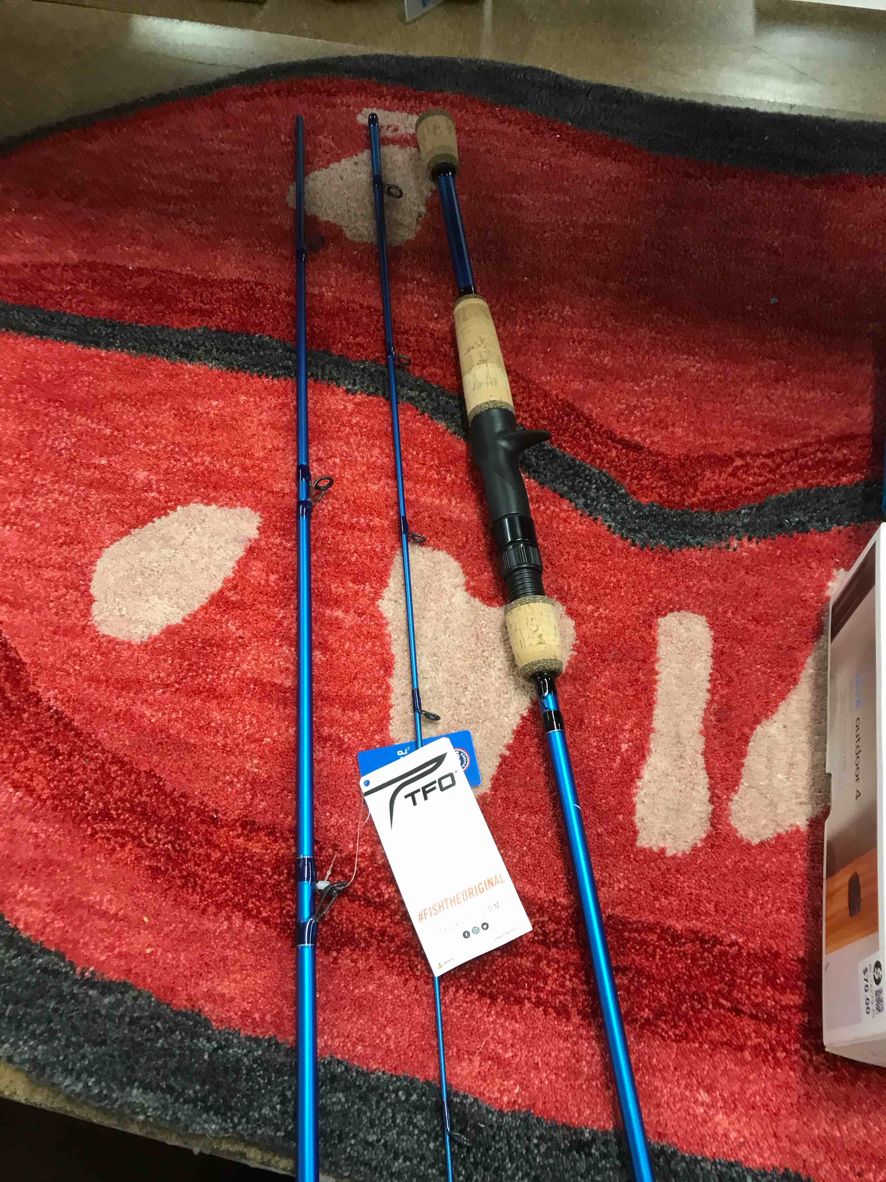 Condition photo showing New/Like New for TFO Traveler Fishing Rod