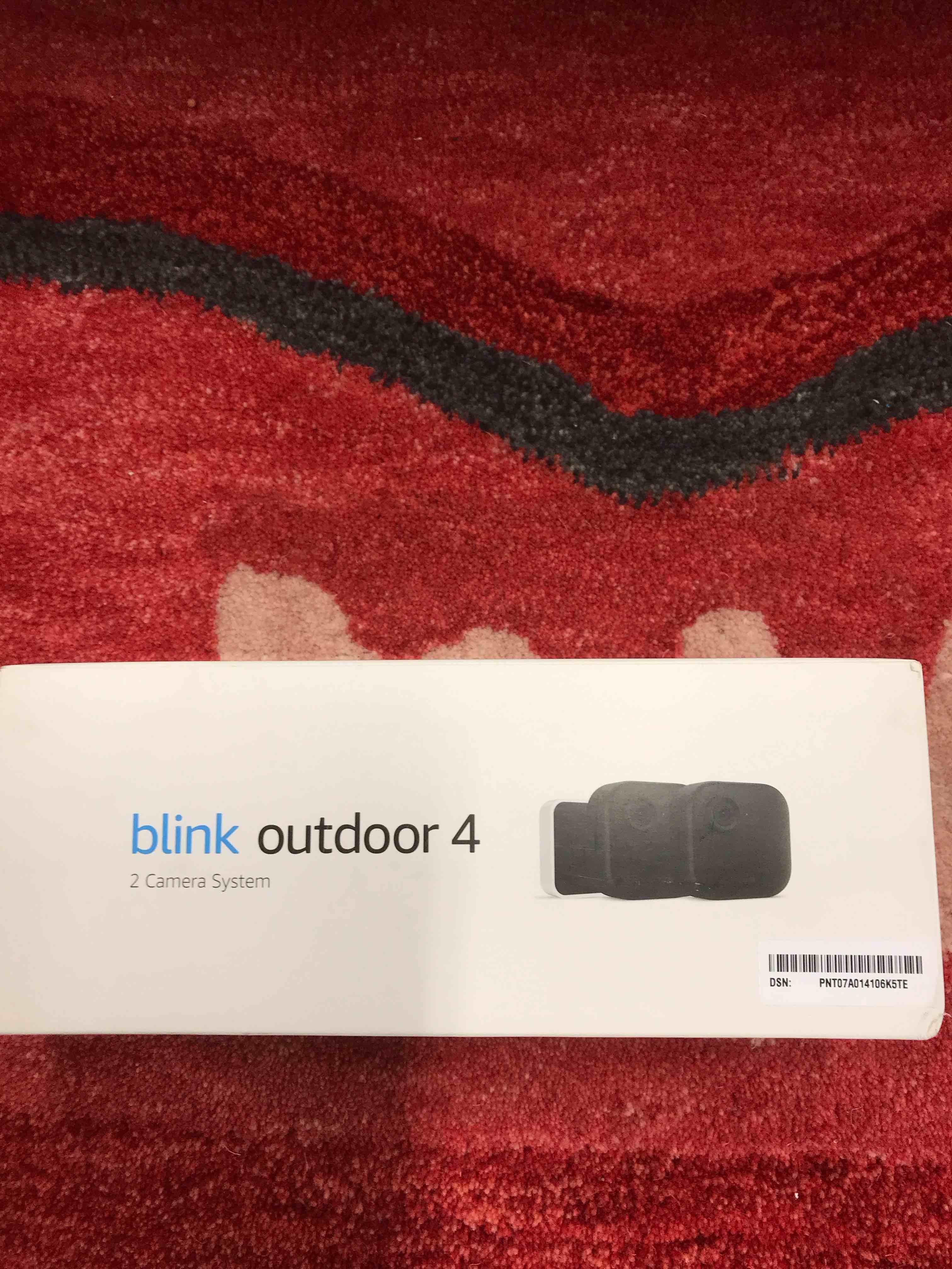Blink - Outdoor 4 2-Camera Wireless 1080p Security System with Up to Two-year Battery Life - Black