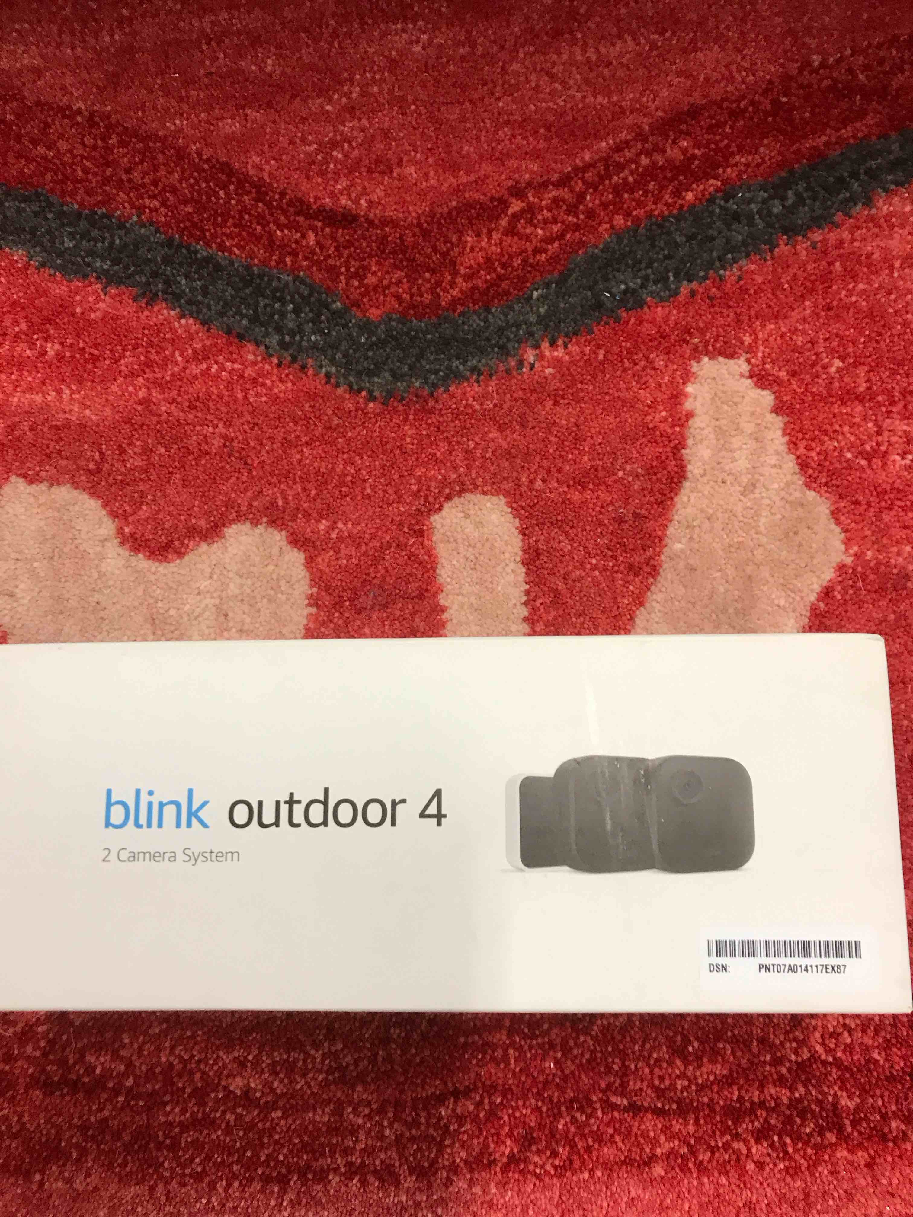 Blink - Outdoor 4 2-Camera Wireless 1080p Security System with Up to Two-year Battery Life - Black