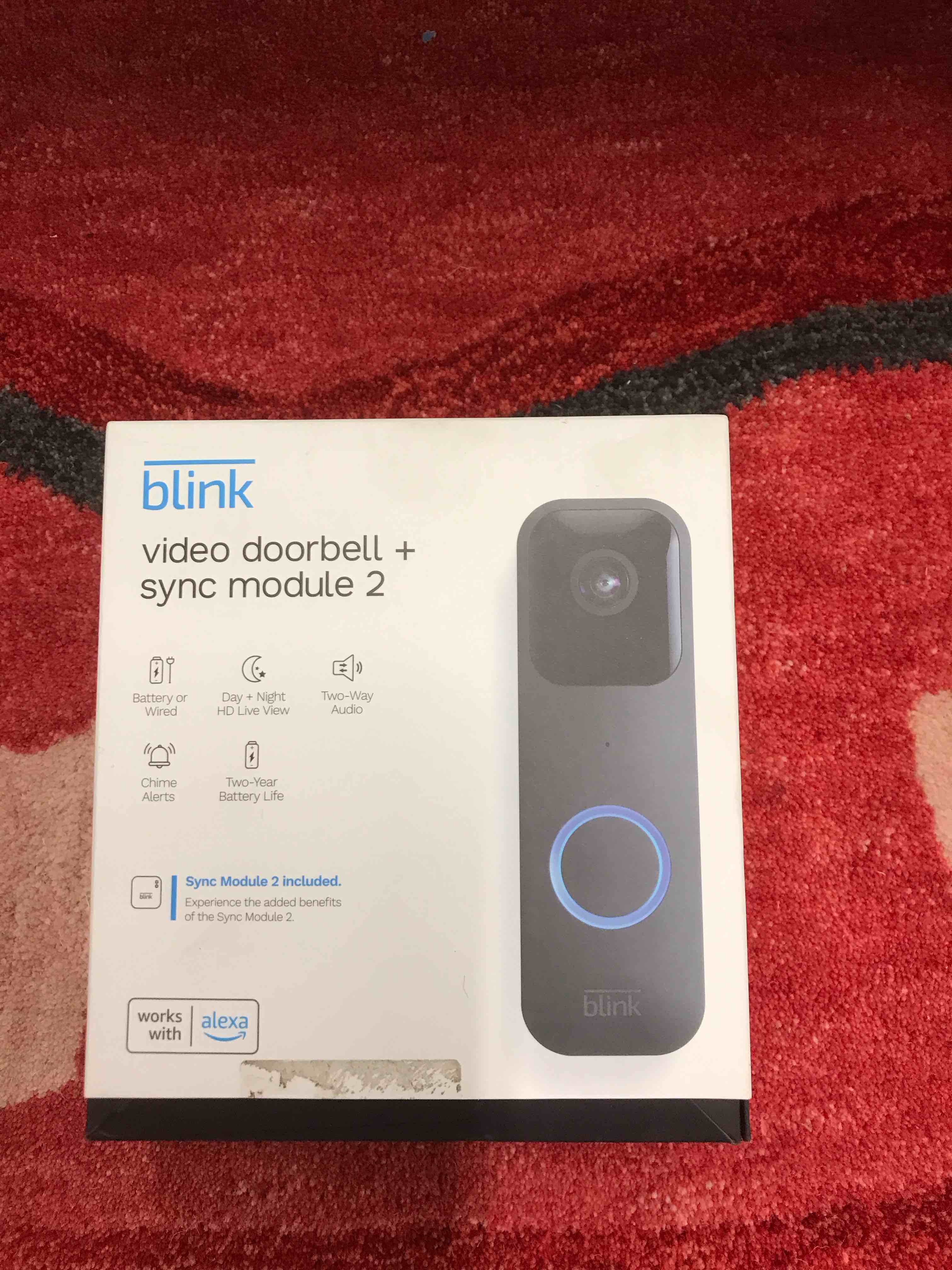 Blink Video Doorbell + sync module 2