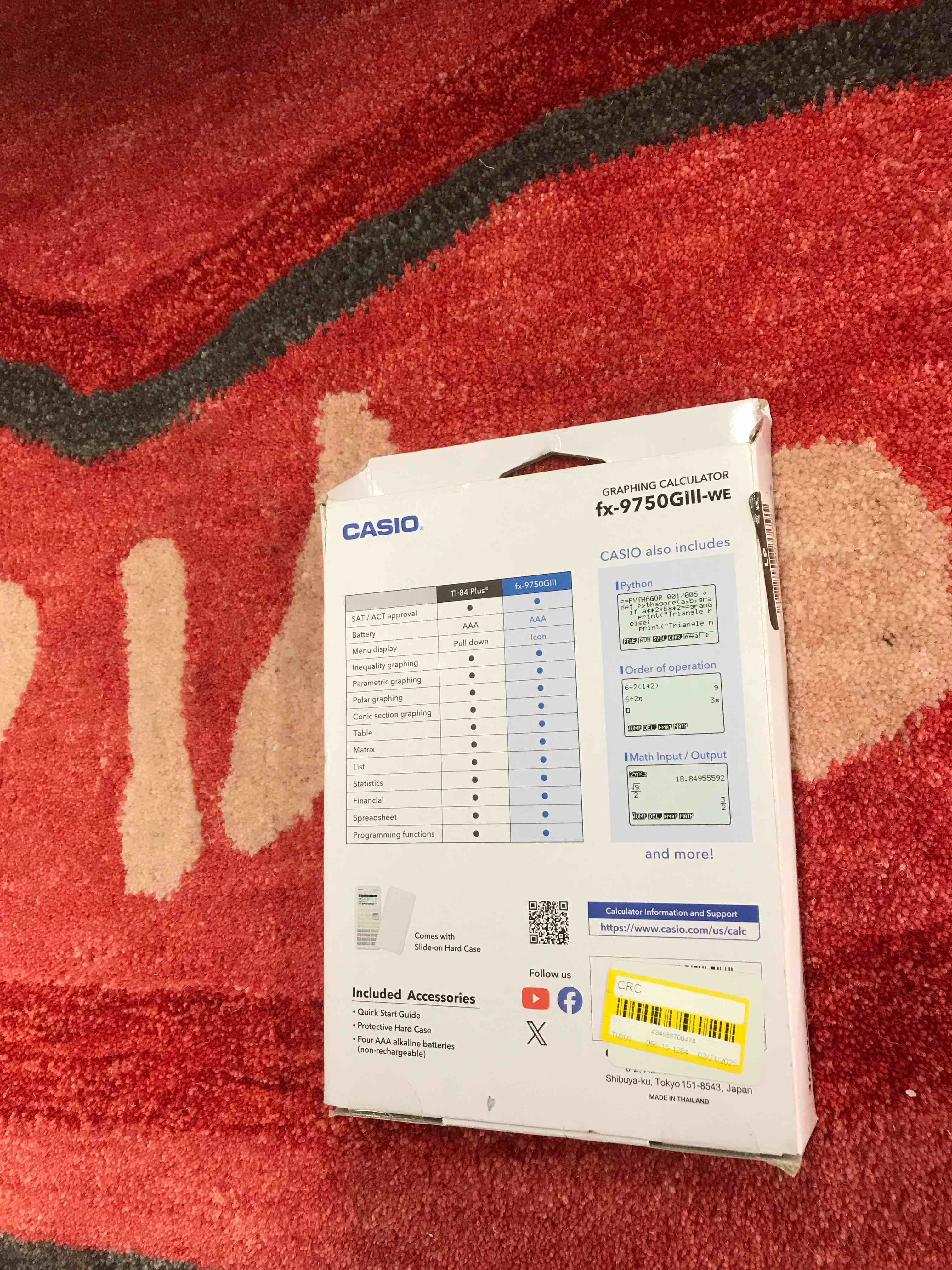 Condition photo showing New/Like New for Casio Graphing