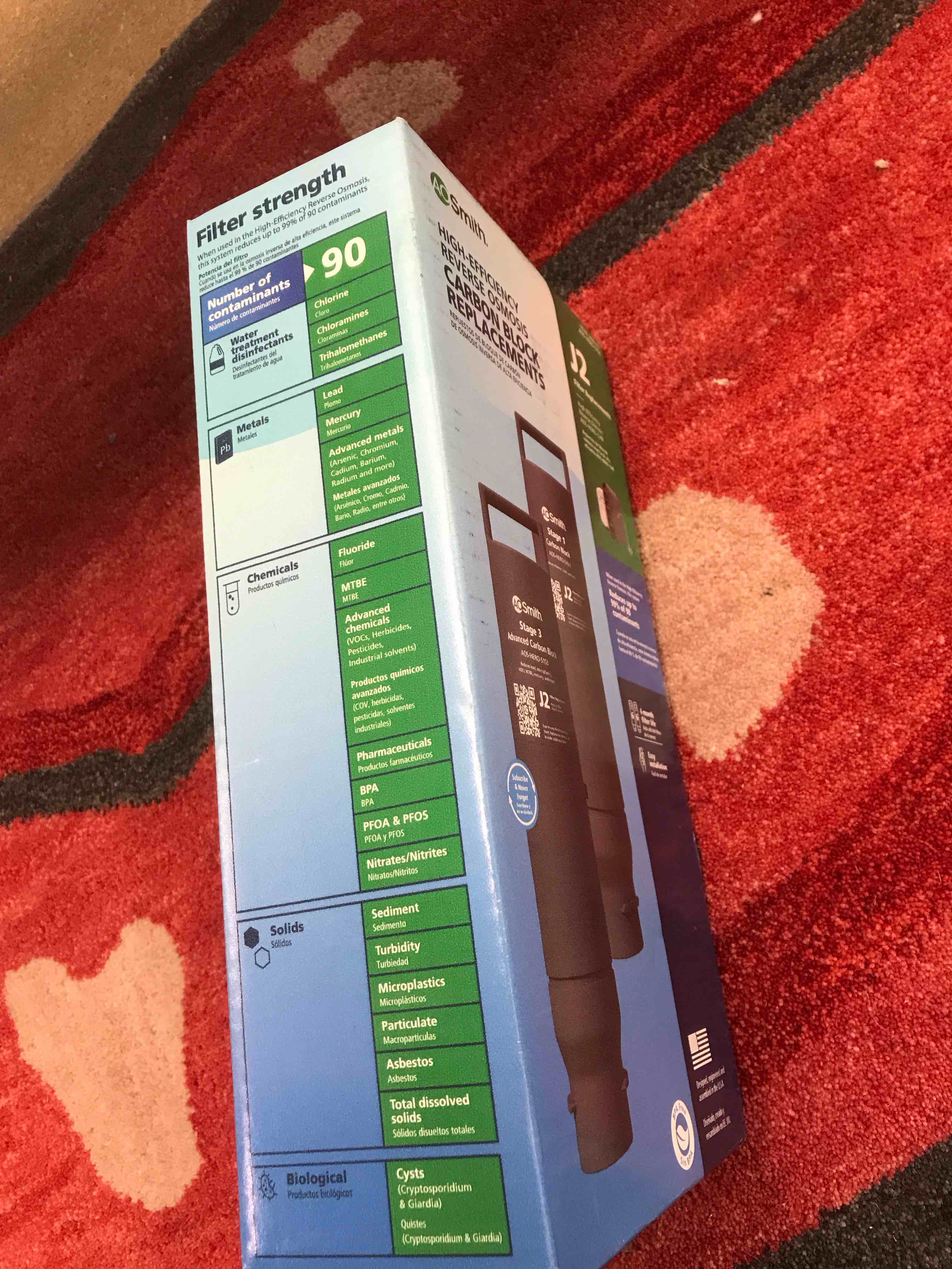 Condition photo showing New/Like New for AOSmith Carbon Block Replacements