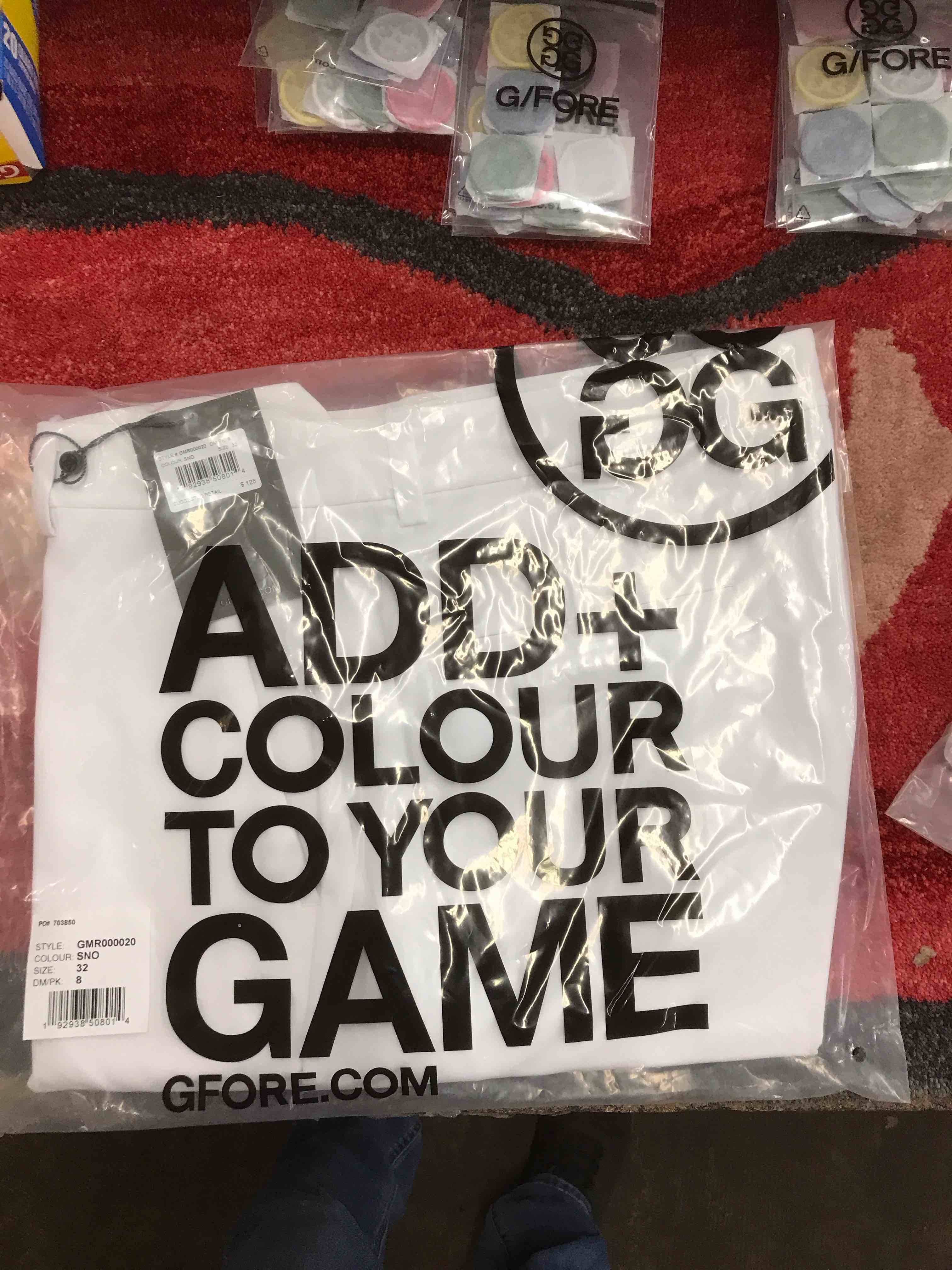 G/Fore Men’s Golf Shorts.    Size 32