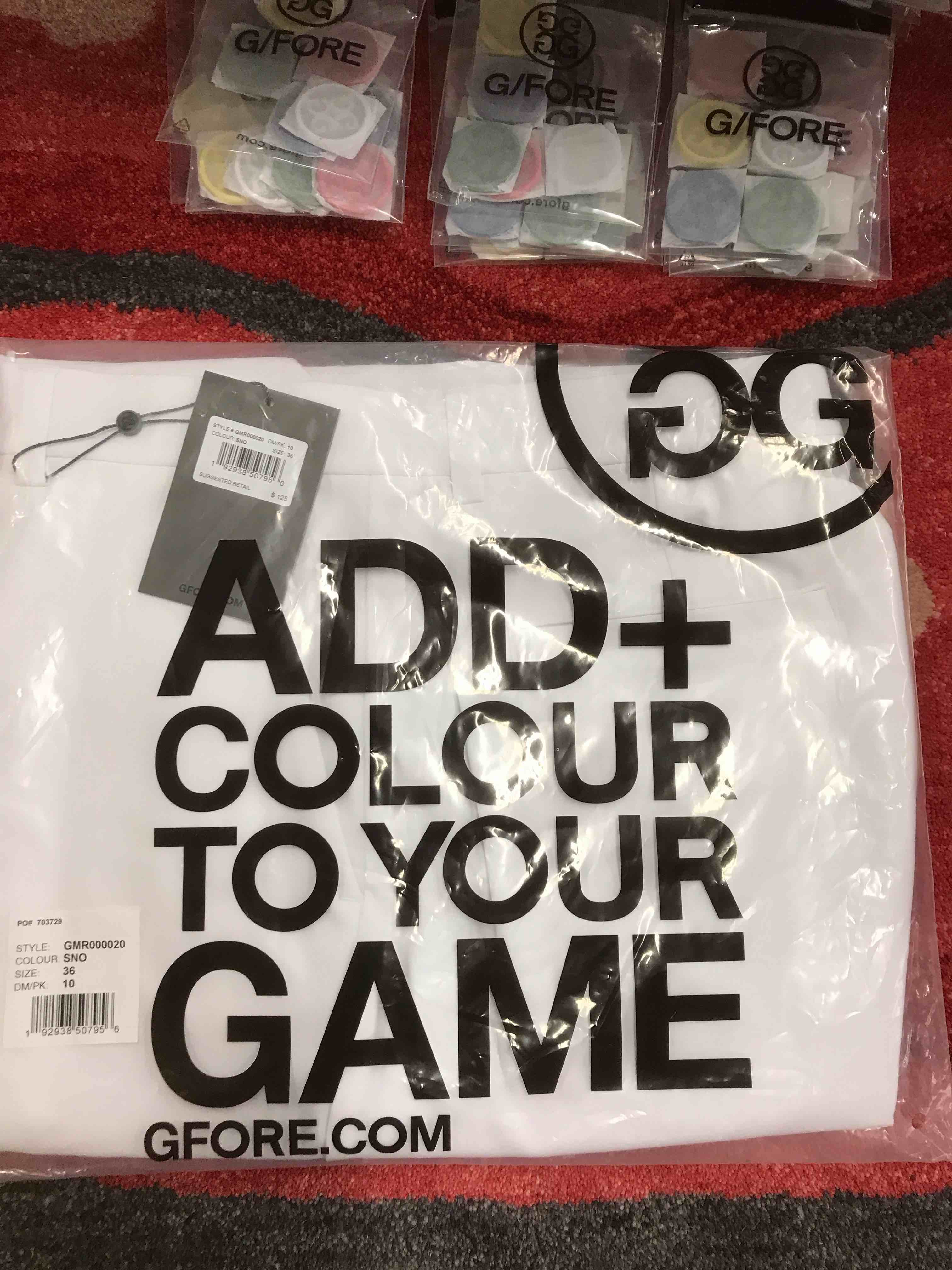 G/Fore Men’s Golf Shorts.      Size 36