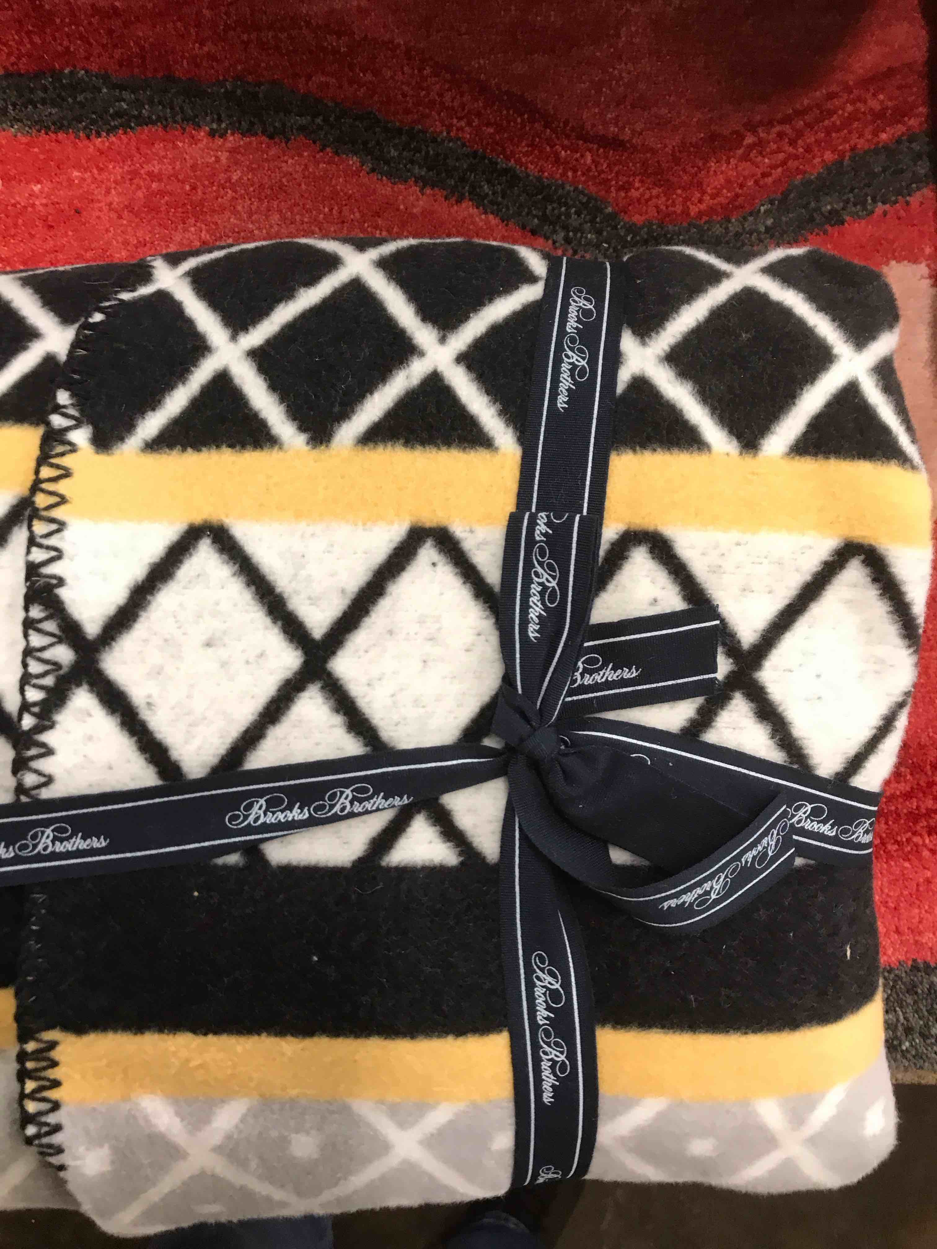 Brooks Brothers Throw.     55 x 73 in