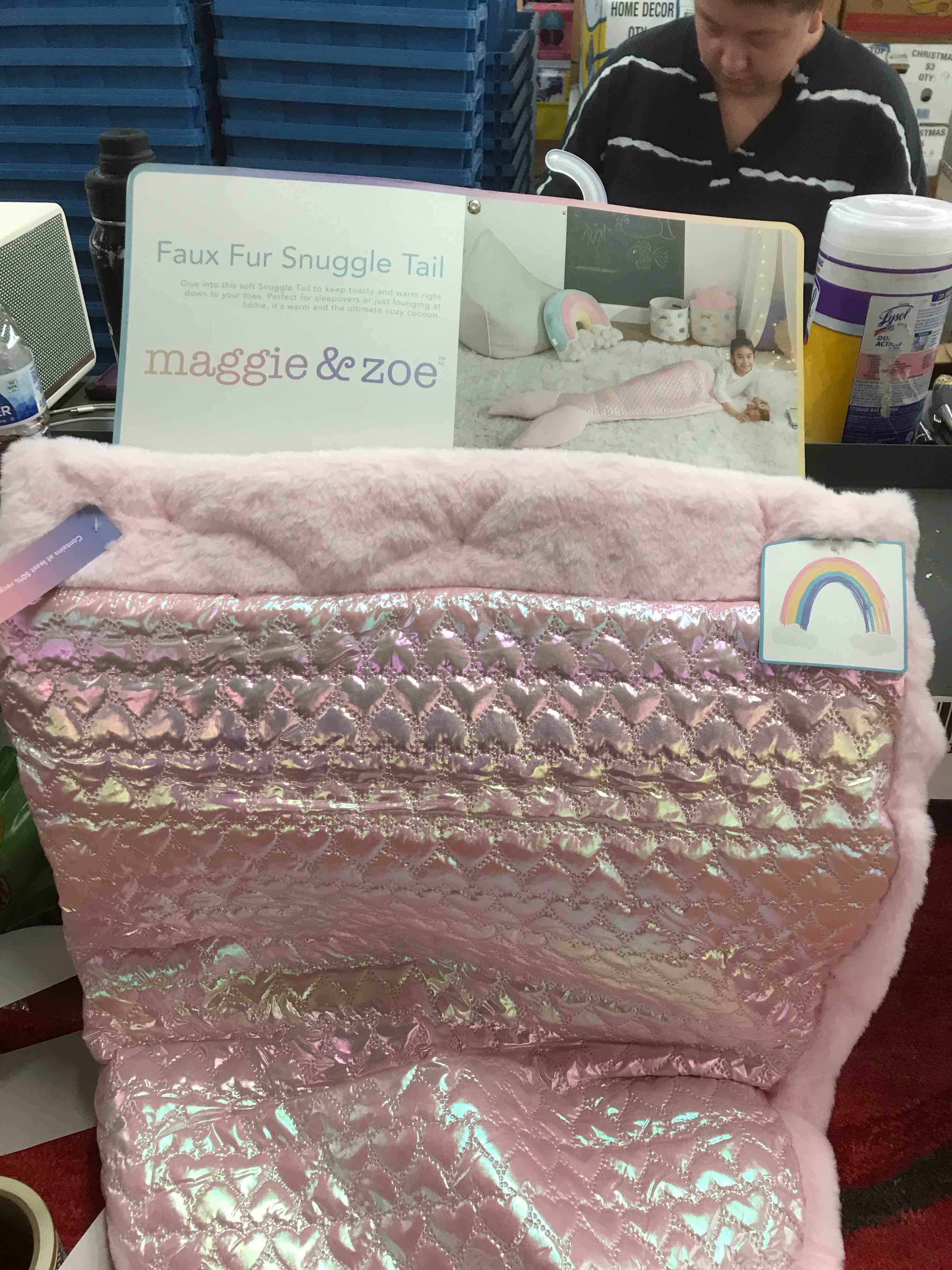 Condition photo showing New/Like New for Maggie & Zoe Faux Fur Snuggle Tail