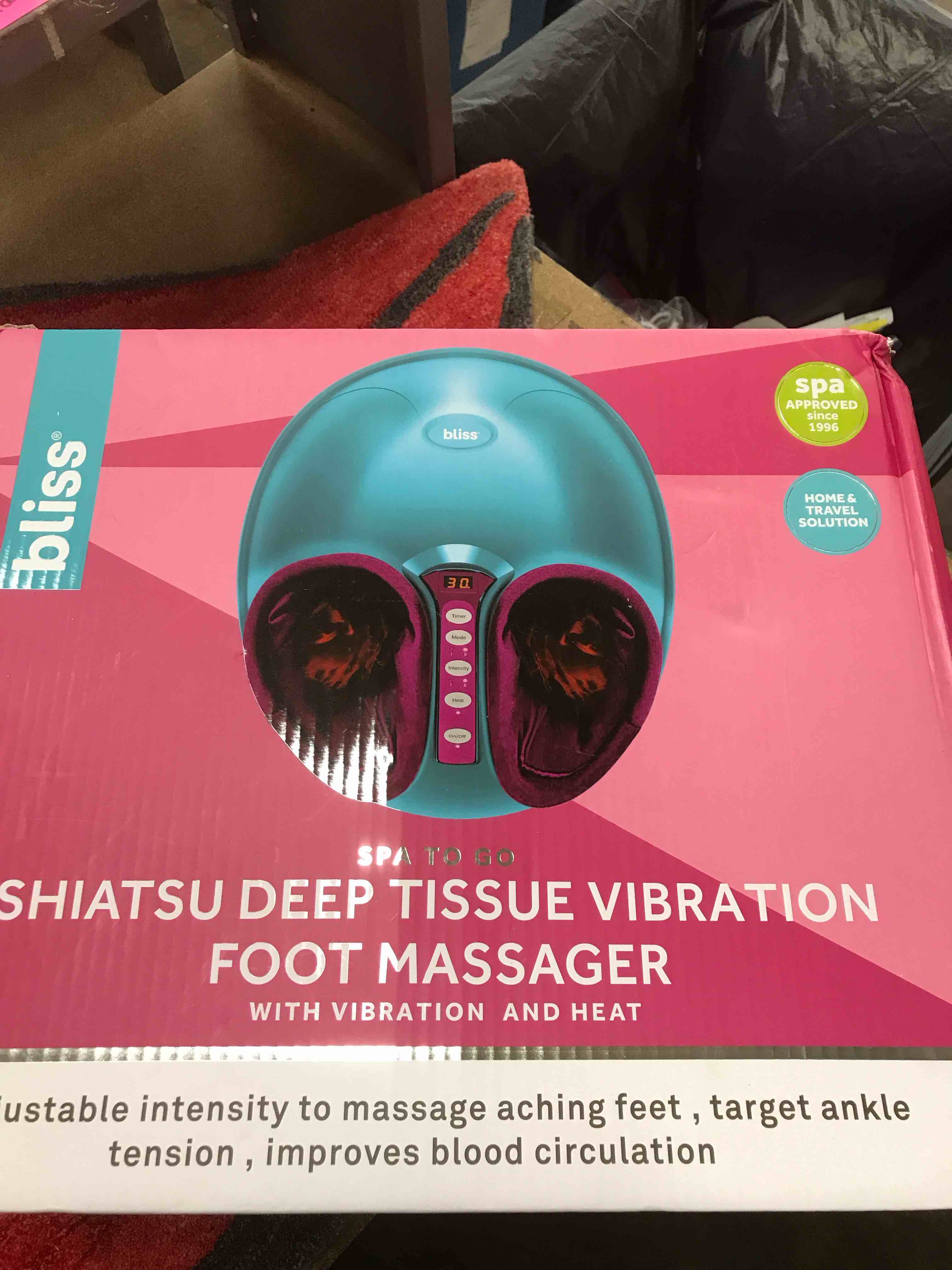 bliss Deep Tissue Vibration Foot Massager