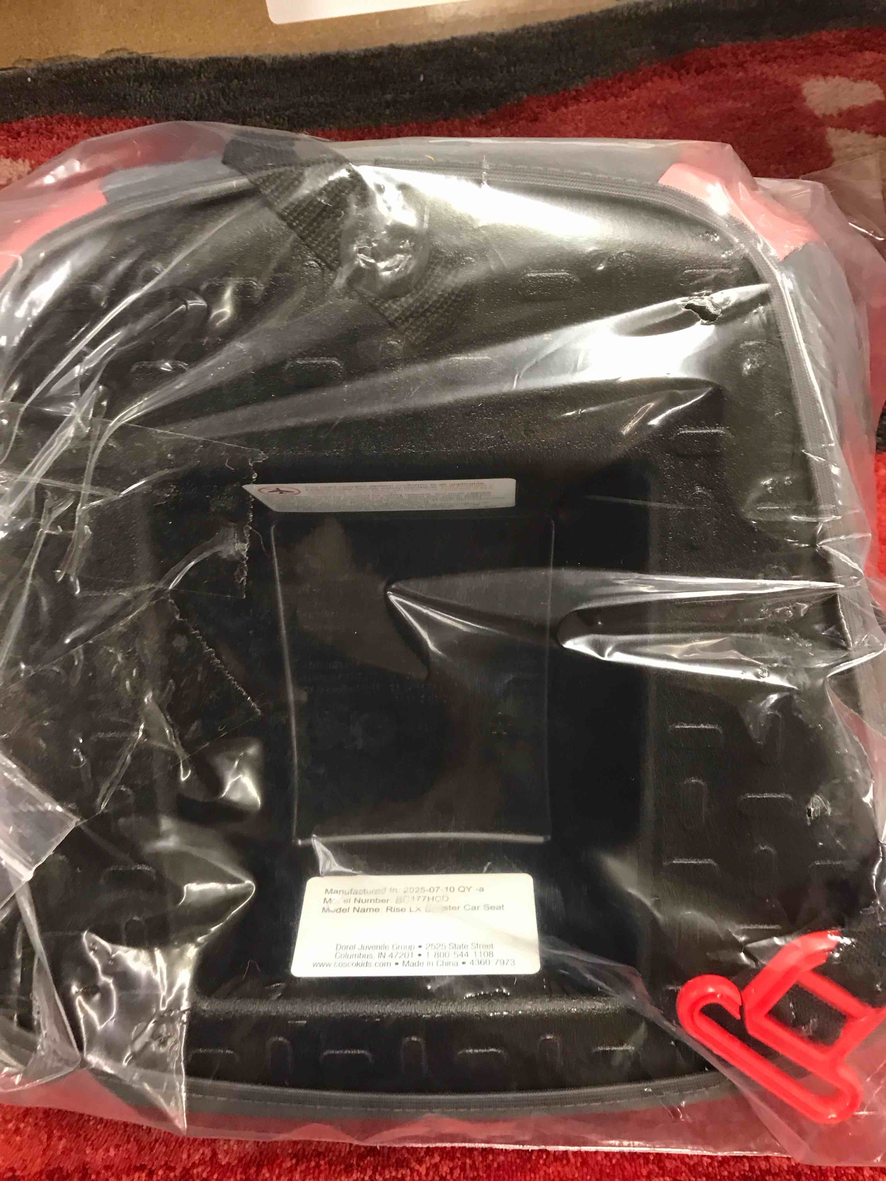 cosco rise lx booster car seat