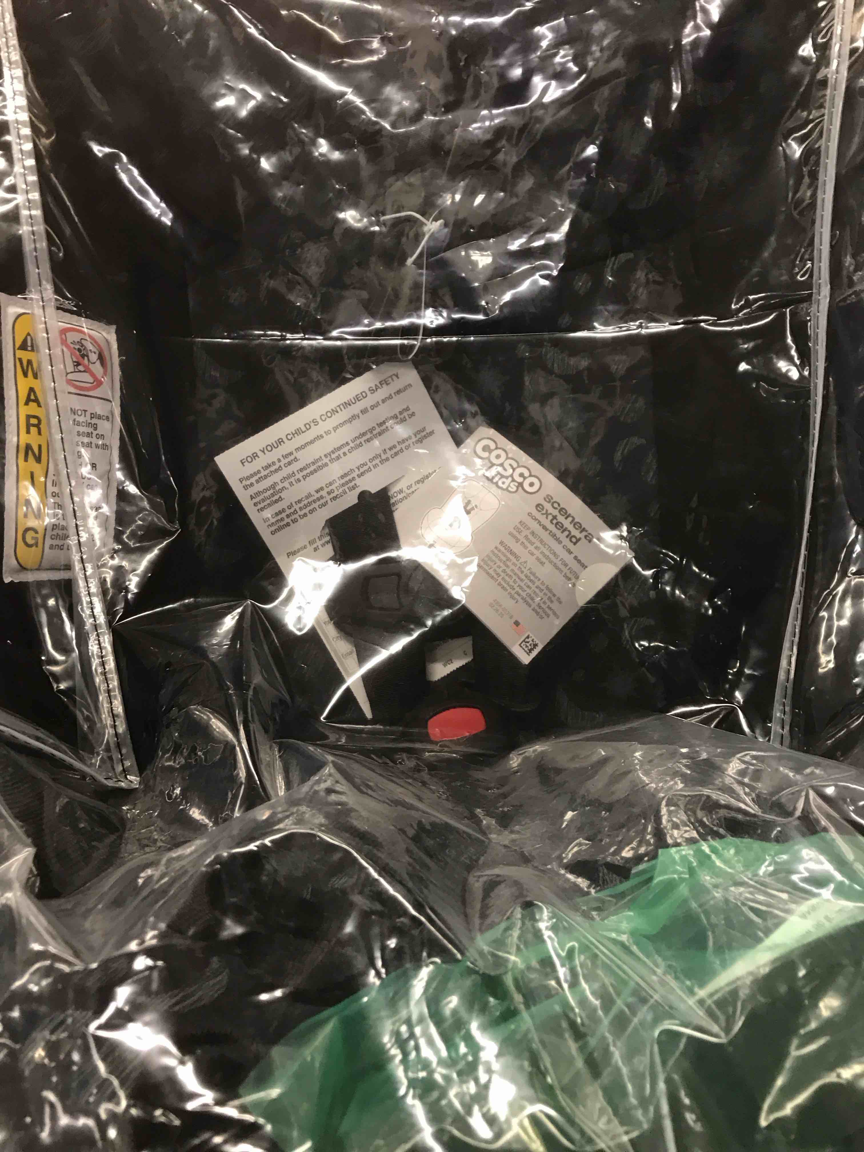 Cosco Scenera Extend Convertible Car Seat 