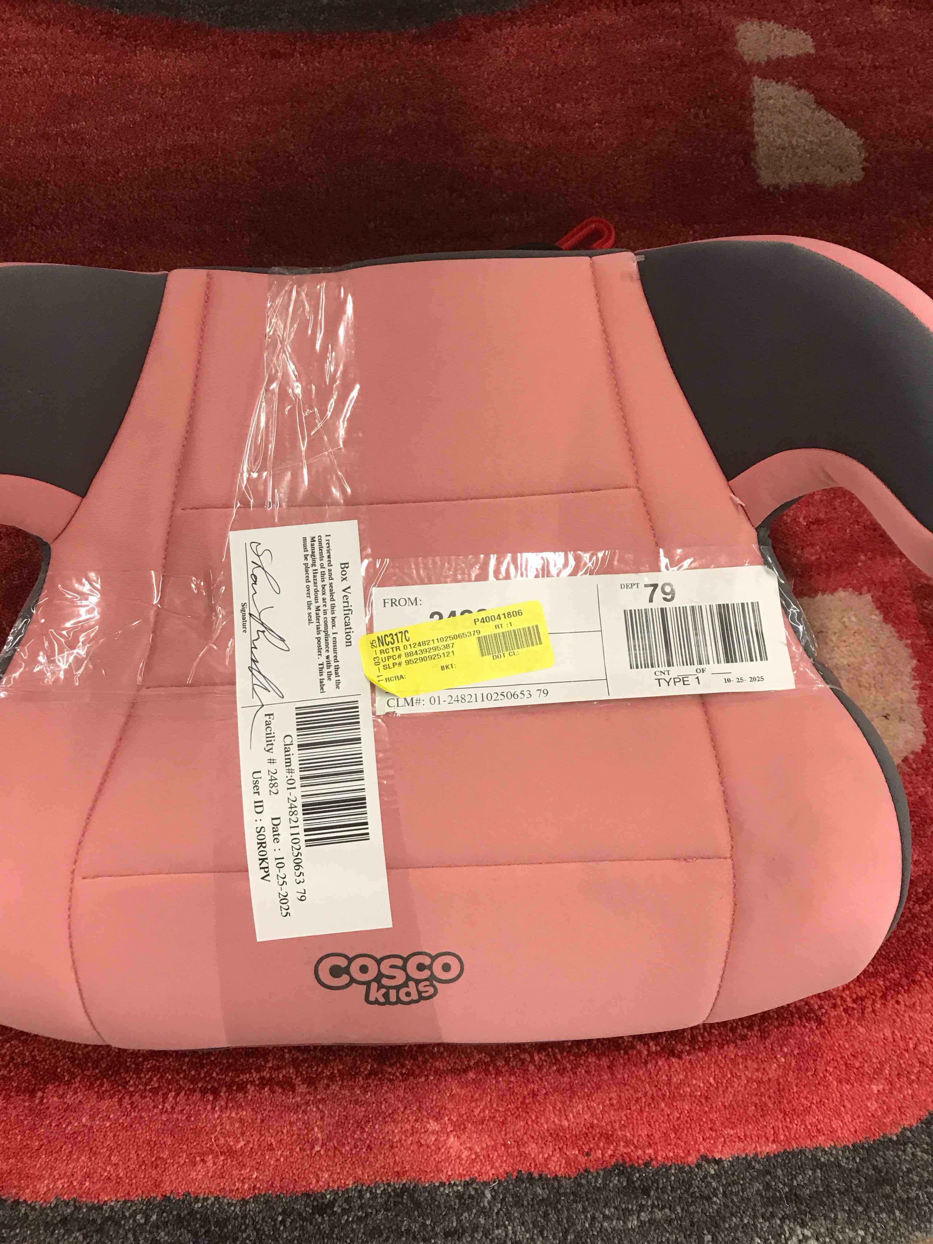cosco kids booster car seat