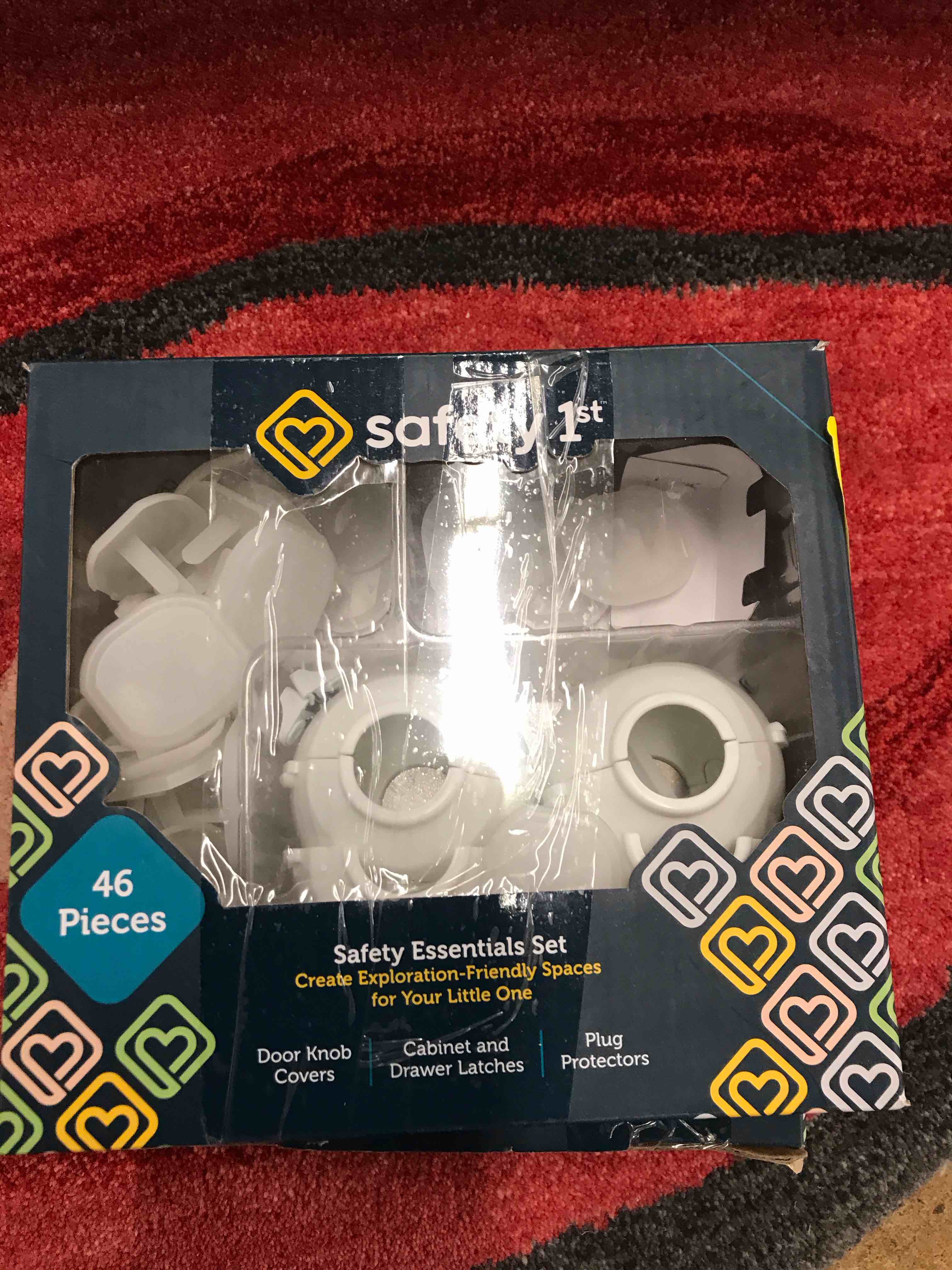 safety 1st 46 pieces per box.     2 boxes