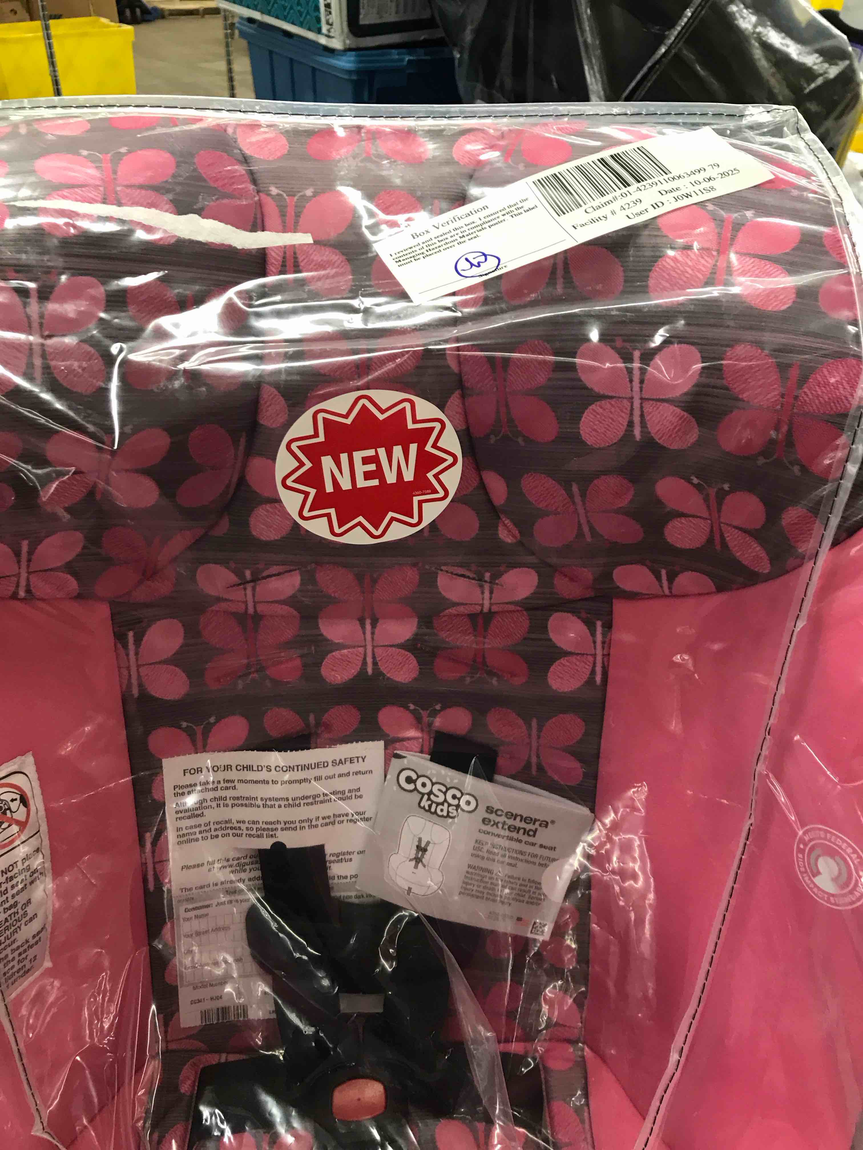 cosco kids scenera extend convertible car seat