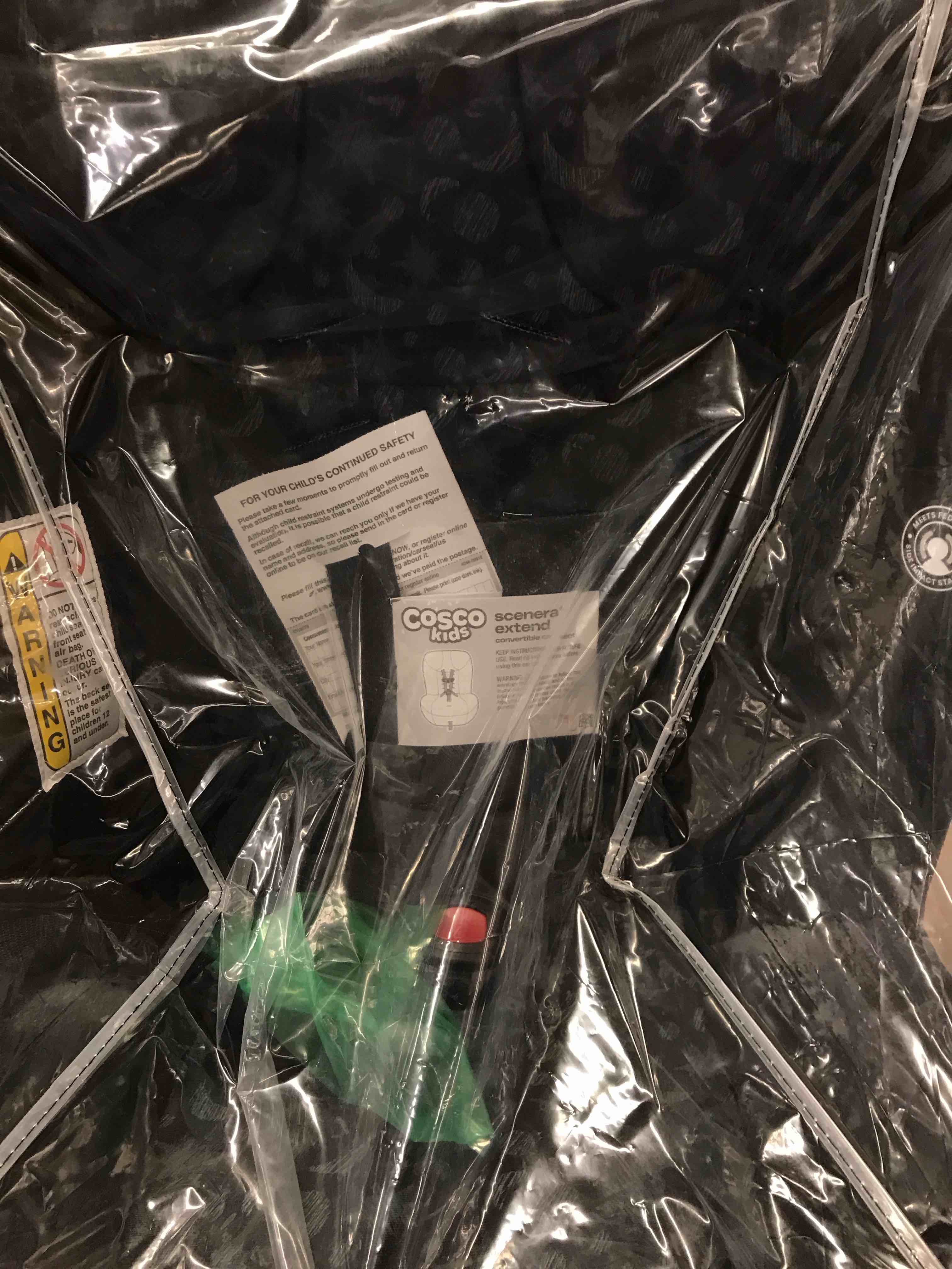 Cosco Kids Scenera extend convertible car seat