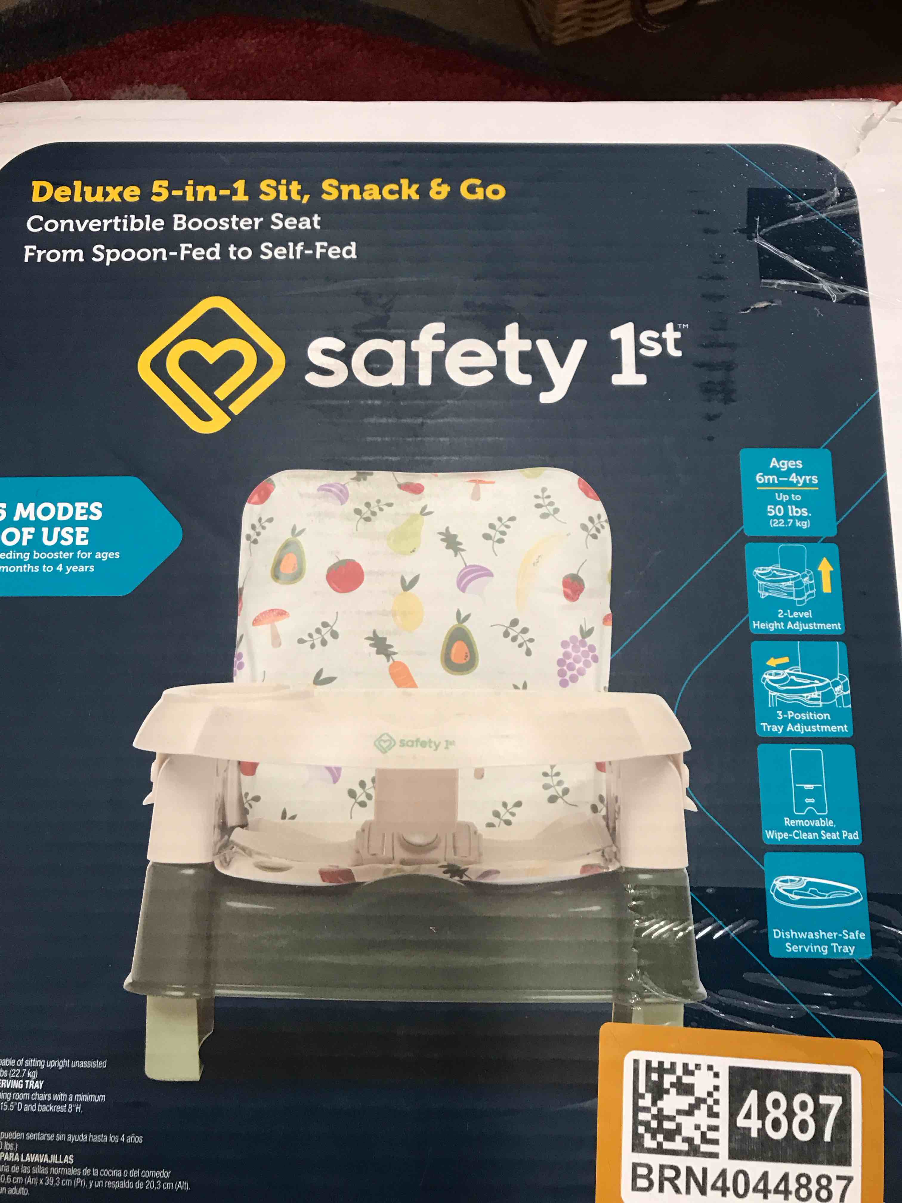 safety 1st Deluxe 5 in 1 Sit snack go