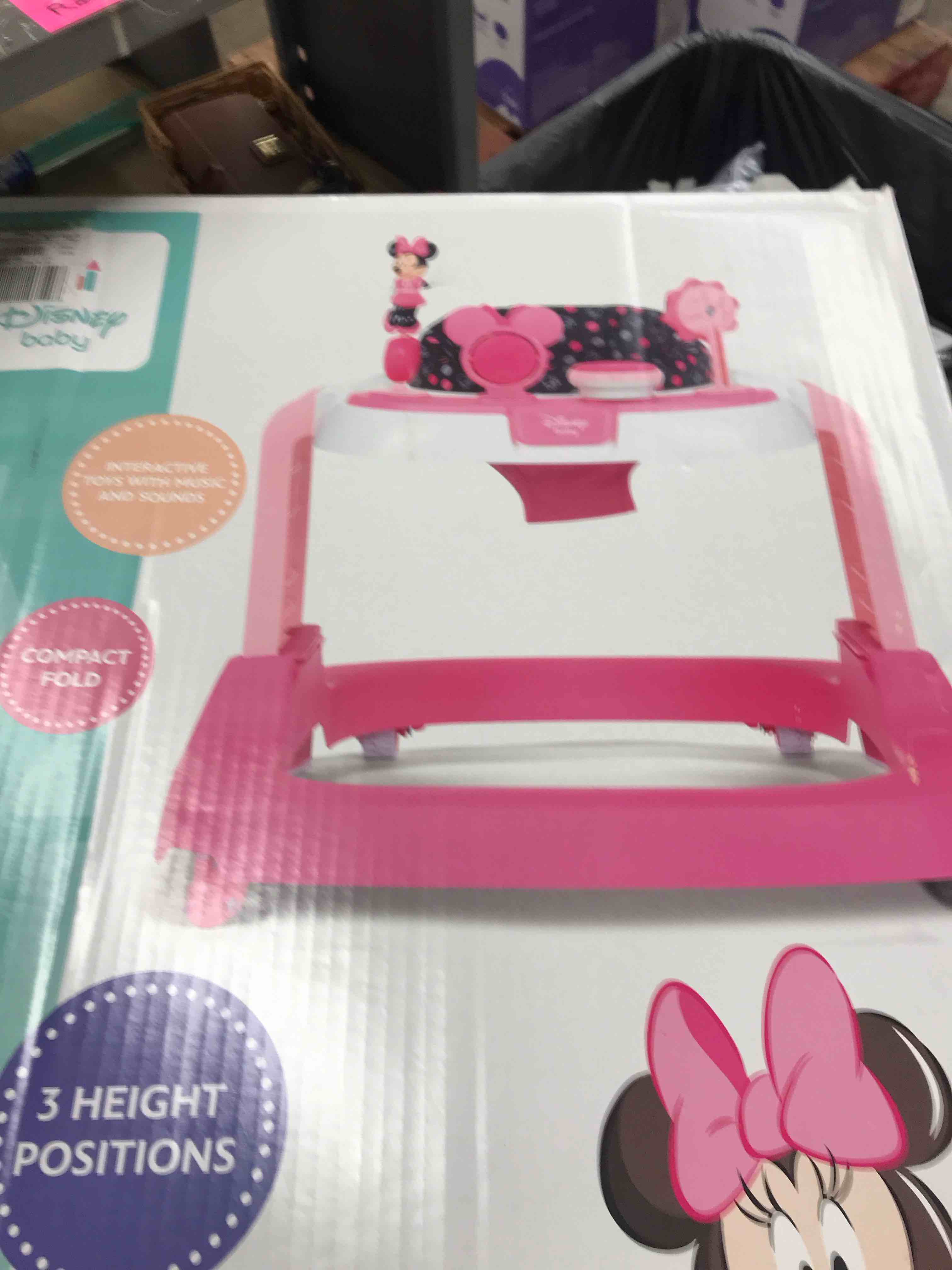 Disney baby Minnie Mouse Ready Set Walk Walker