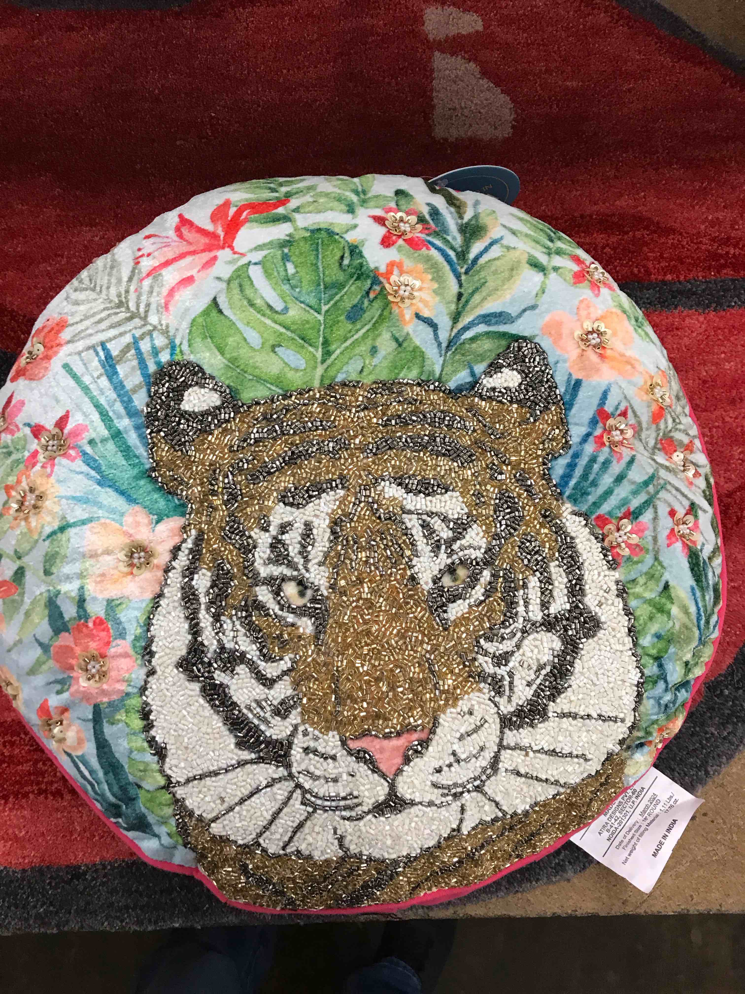 Round Decorative Pillow