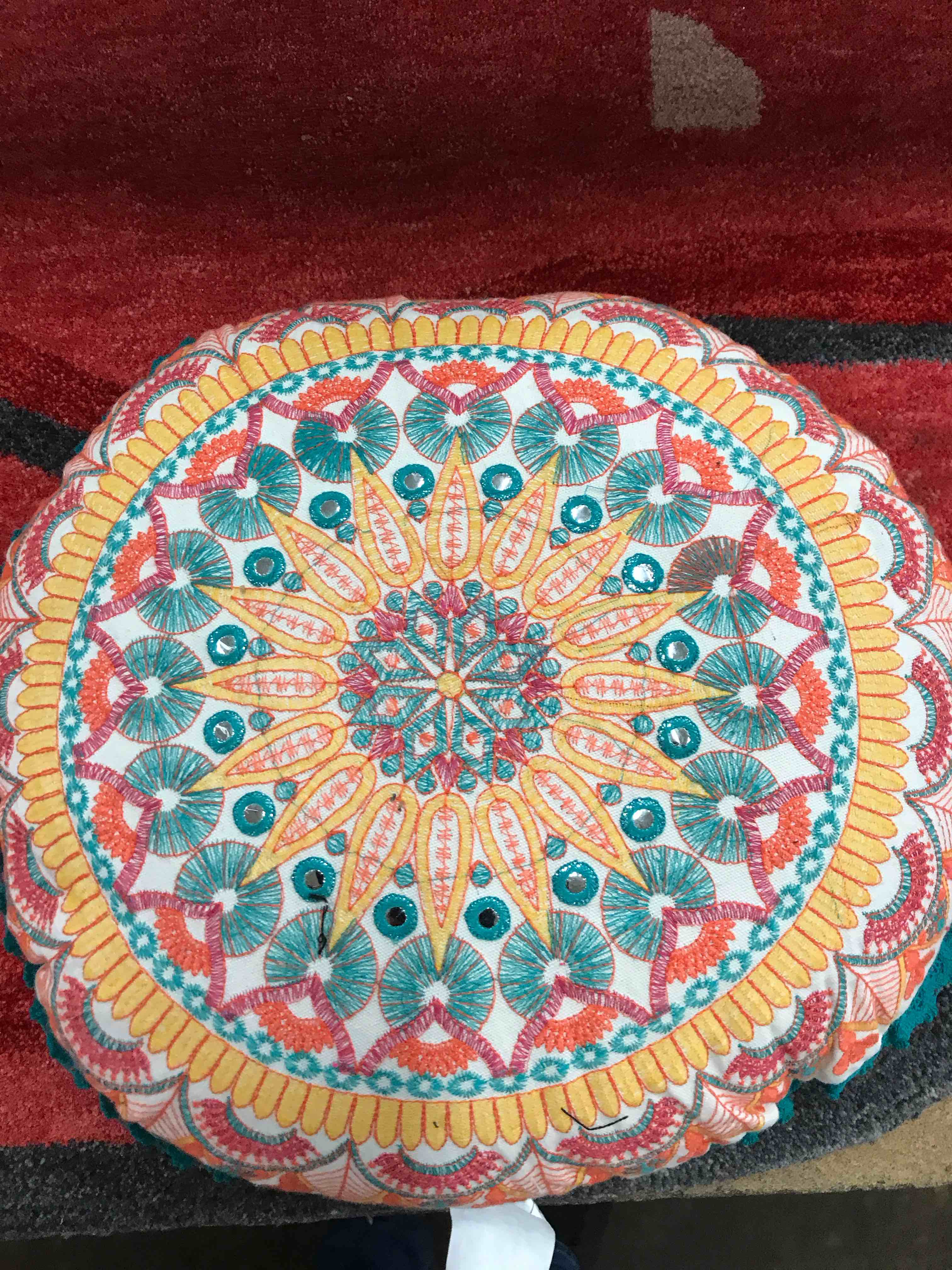 Round Decorative Pillow 
